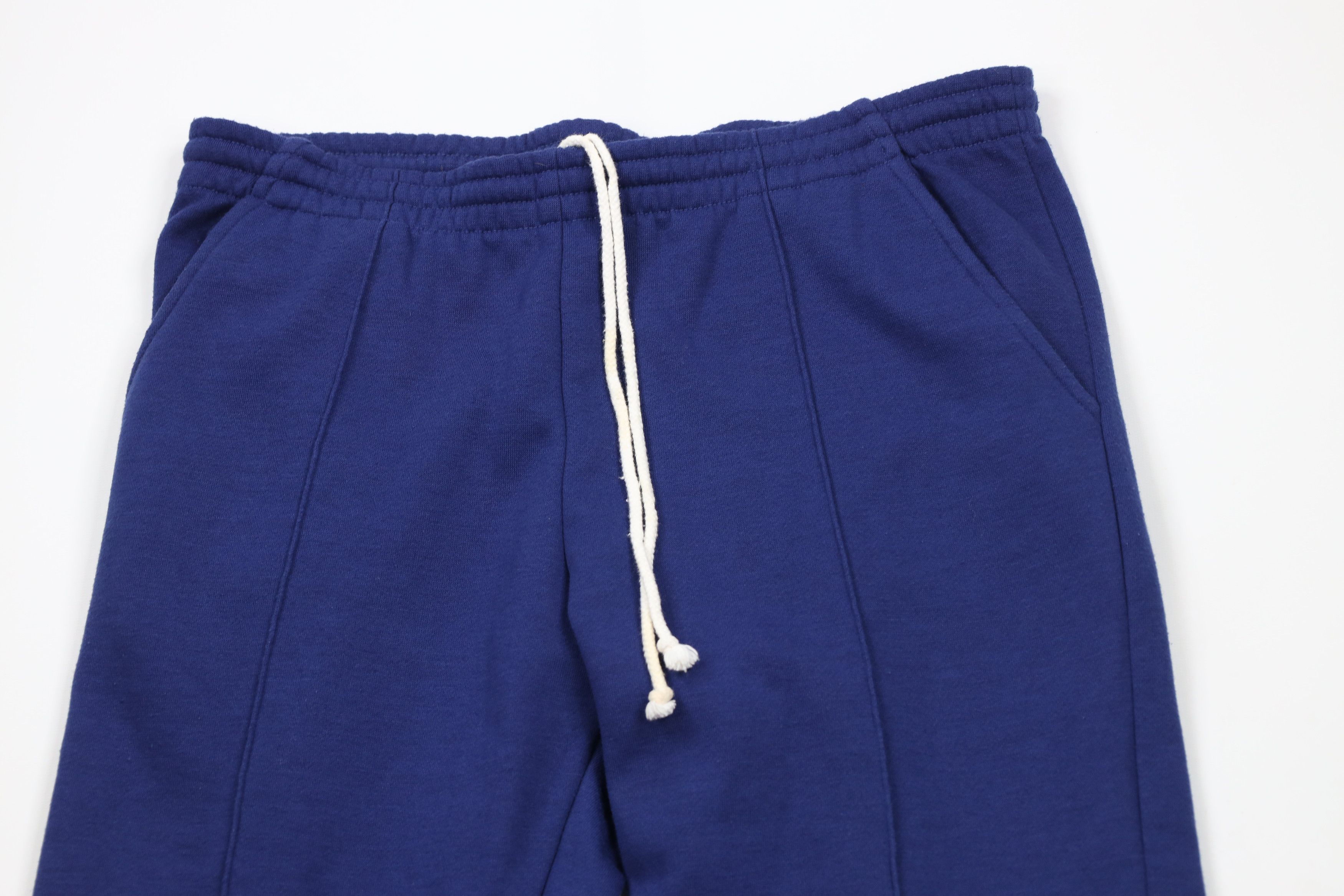 Vintage Vintage 70s Streetwear Striped Flared Sweatpants Pants Blue Size US 38 / EU 54 - 2 Thumbnail
