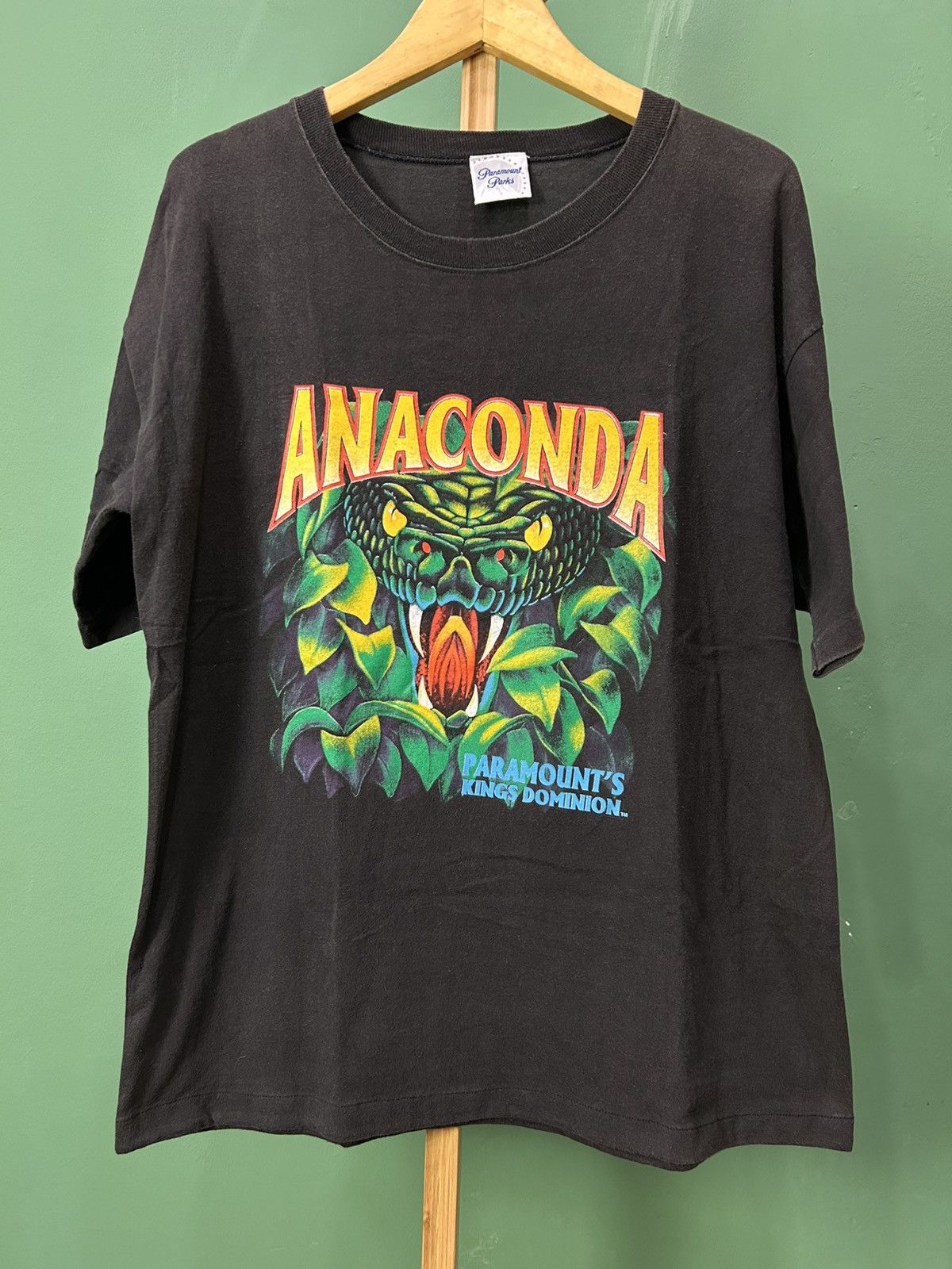 Vintage Anaconda Movie 1997 Paramount Vintage Tee Size US L / EU 52-54 / 3 - 1 Thumbnail