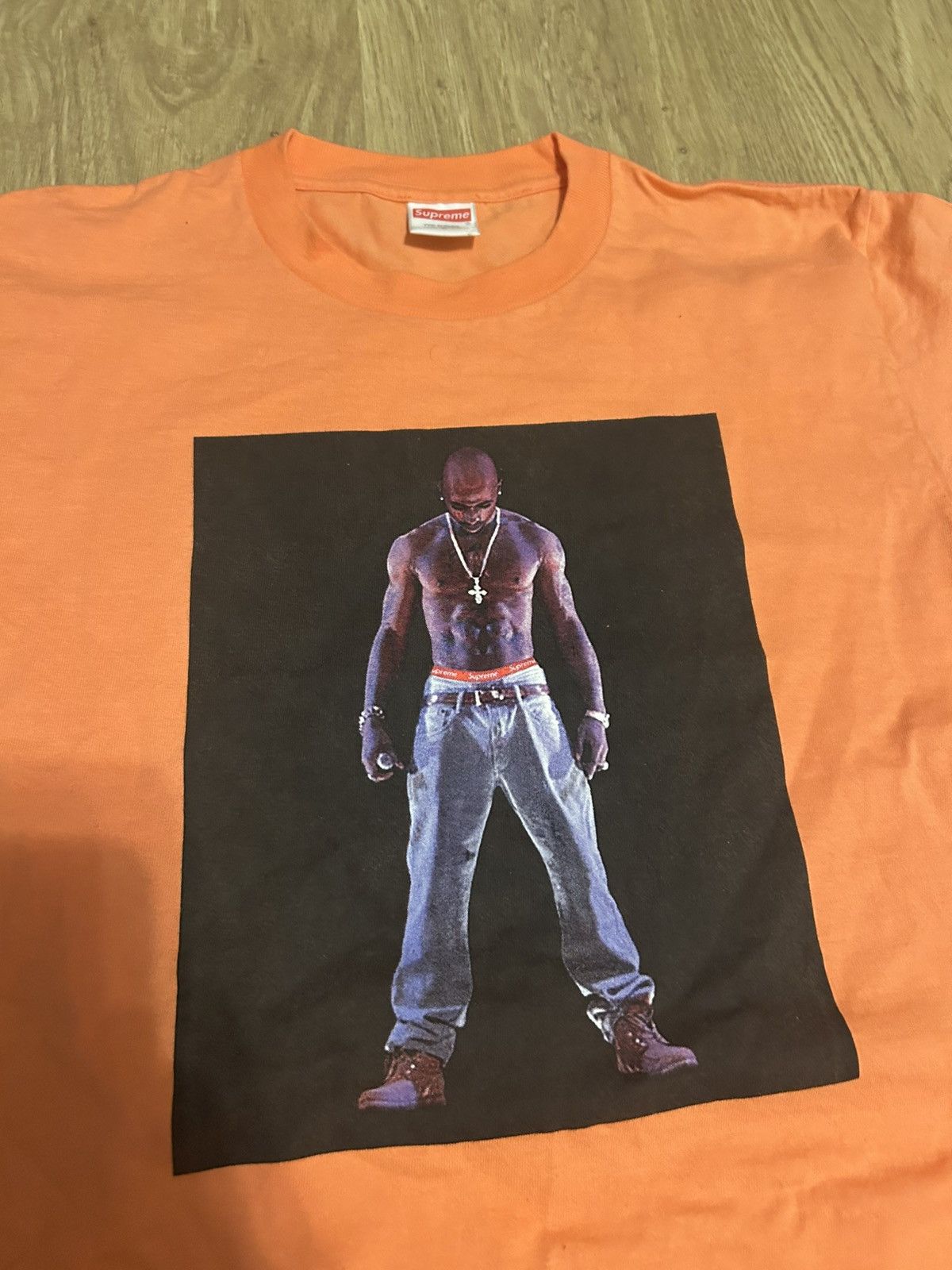 Supreme Supreme men’s orange t-shirt Size US S / EU 44-46 / 1 - 2 Thumbnail