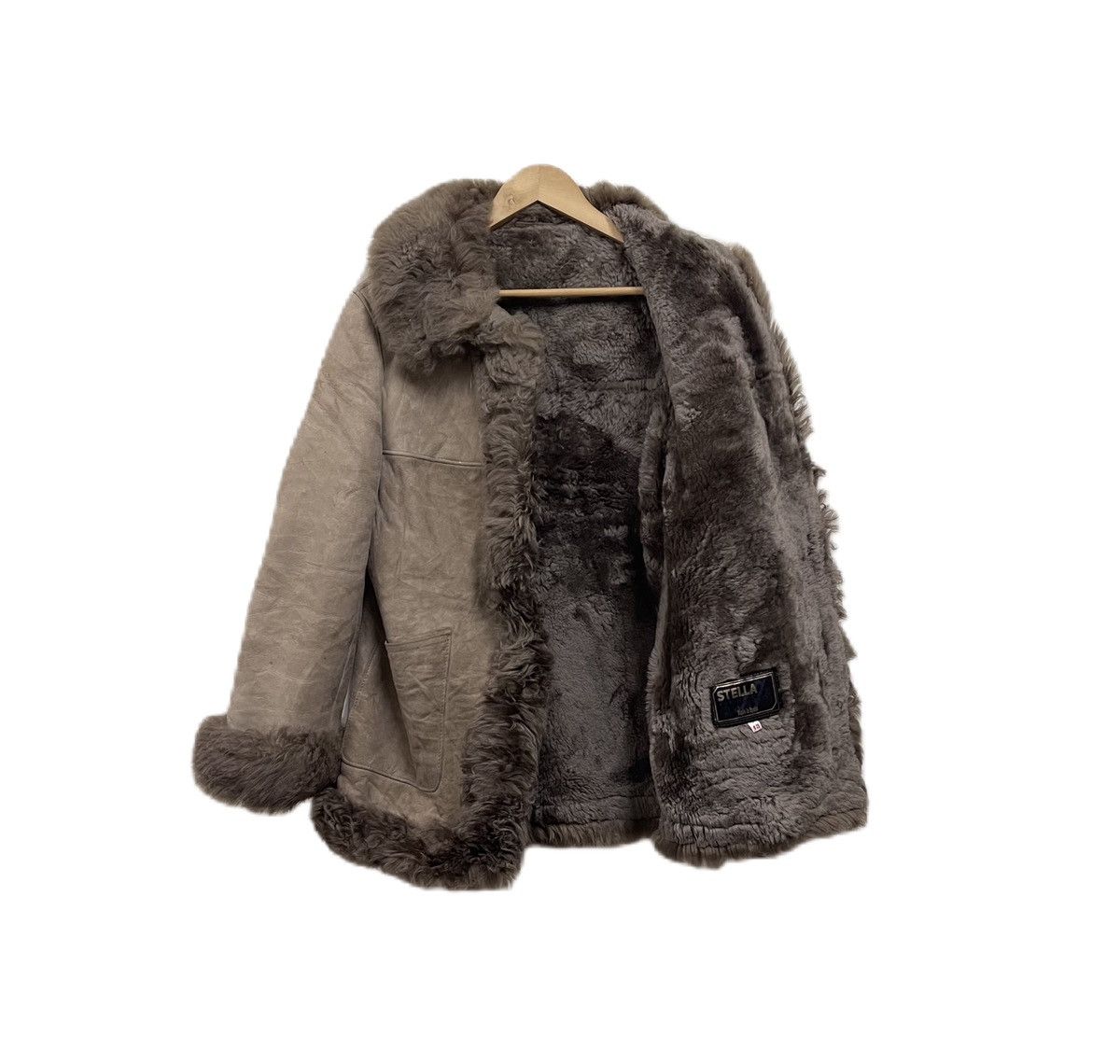 Designer Stella Leather Jacket Faux Fur Made In Spain ifsixwasnine Size M / US 6-8 / IT 42-44 - 3 Thumbnail