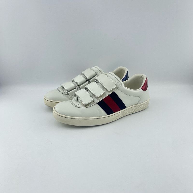 Gucci Gucci Ace Velcro Fashion Sneakers for Men 0079 Size US 8.5 / EU 41-42 - 1 Thumbnail