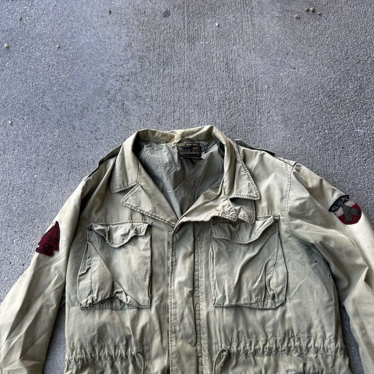 Lo Life × Polo Ralph Lauren × Vintage 2000s Polo by Ralph Lauren 1943 Field jacket Size US M / EU 48-50 / 2 - 4 Thumbnail
