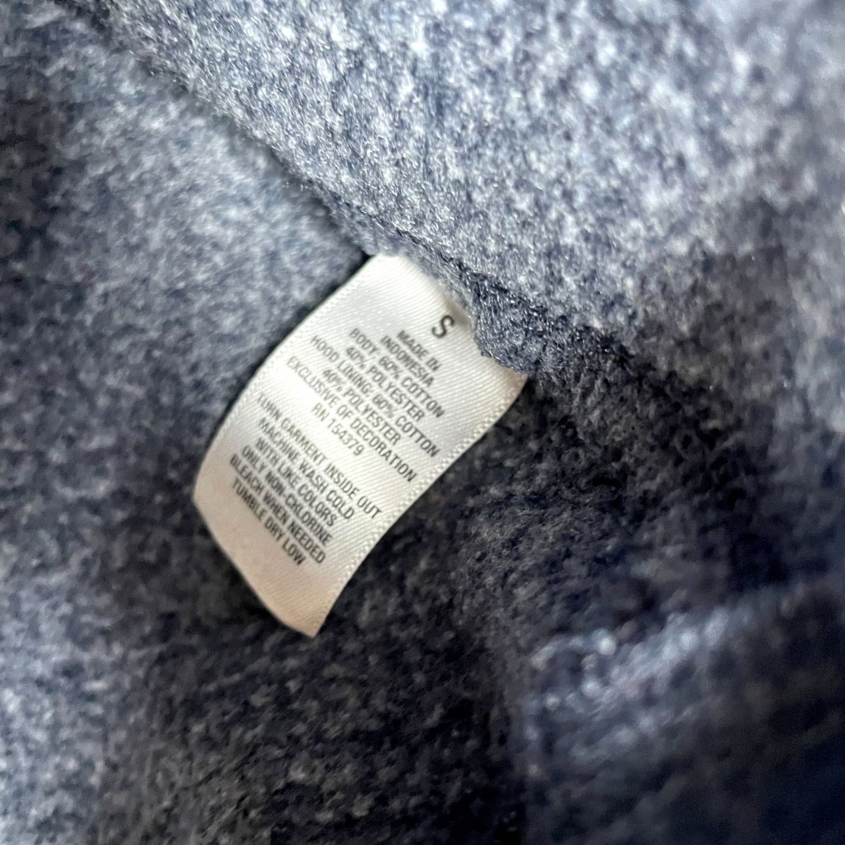 Vintage Aéropostale Hoodie Womens Small Blue Spellout New York Logo Cotton Full Zip y2k Size S / US 4 / IT 40 - 5 Thumbnail