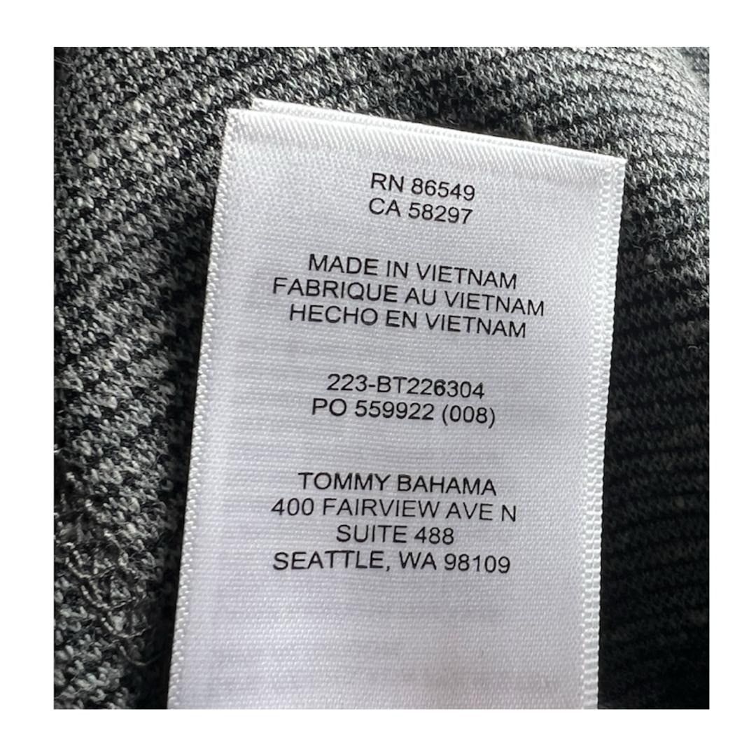 Tommy Bahama Tommy Bahama Mens Grey Big And Tall Half Snap Mock Neck Swea Size US XXL / EU 58 / 5 - 10 Thumbnail