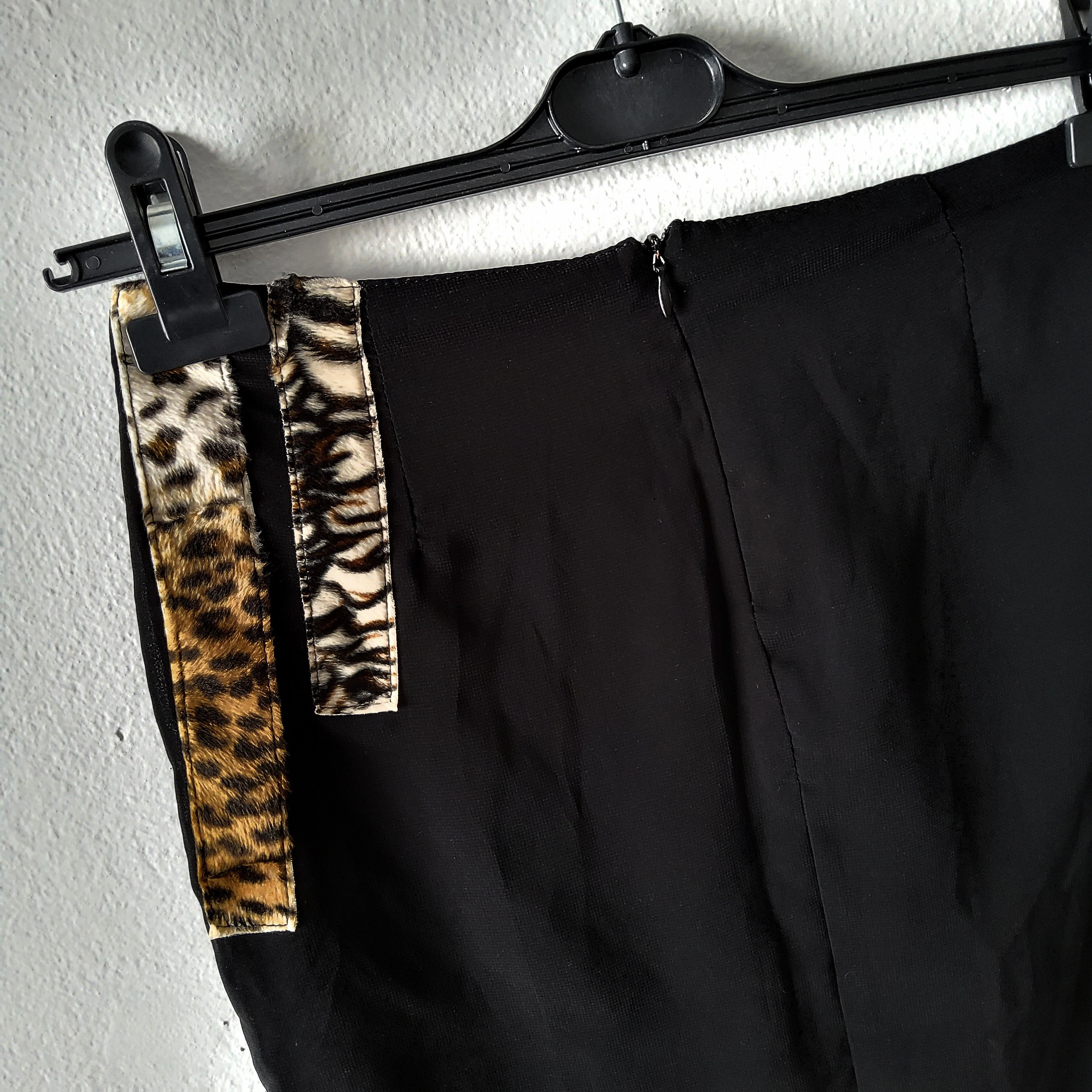 Miss Sixty Miss Sixty vintage y2k furry animal print patchwork skirt Size 28" / US 6 / IT 42 - 5 Thumbnail