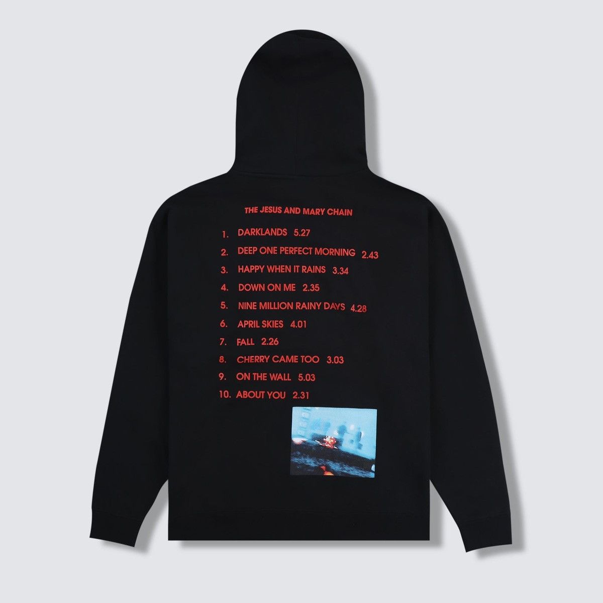 Band Tees × Pleasures Pleasures X The Jesus and Mary Chain Darklands Hoodie Medium Size US M / EU 48-50 / 2 - 2 Thumbnail