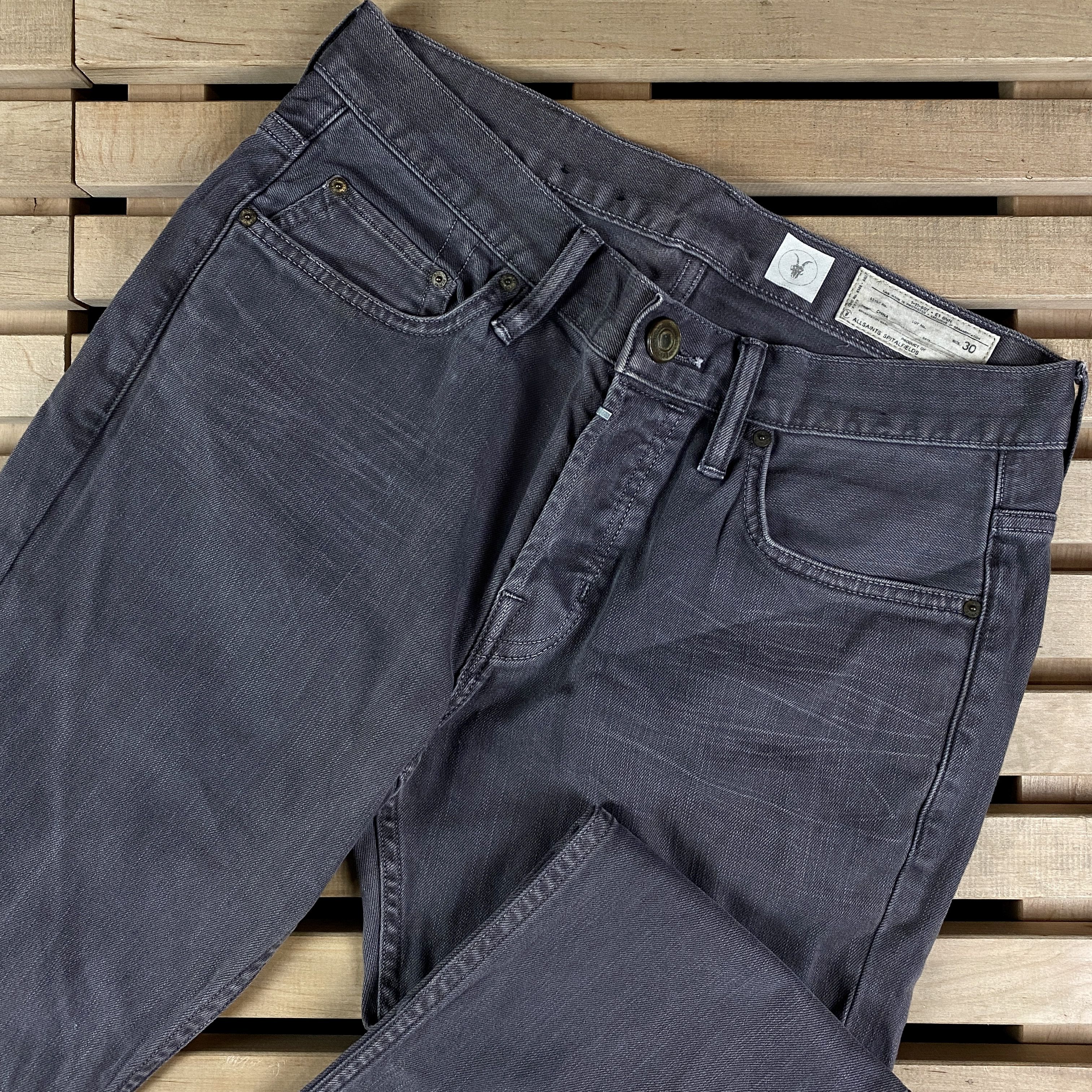 Allsaints Men’s Denim Jeans Pants Allsaints Size 30 Size US 30 / EU 46 - 2 Thumbnail