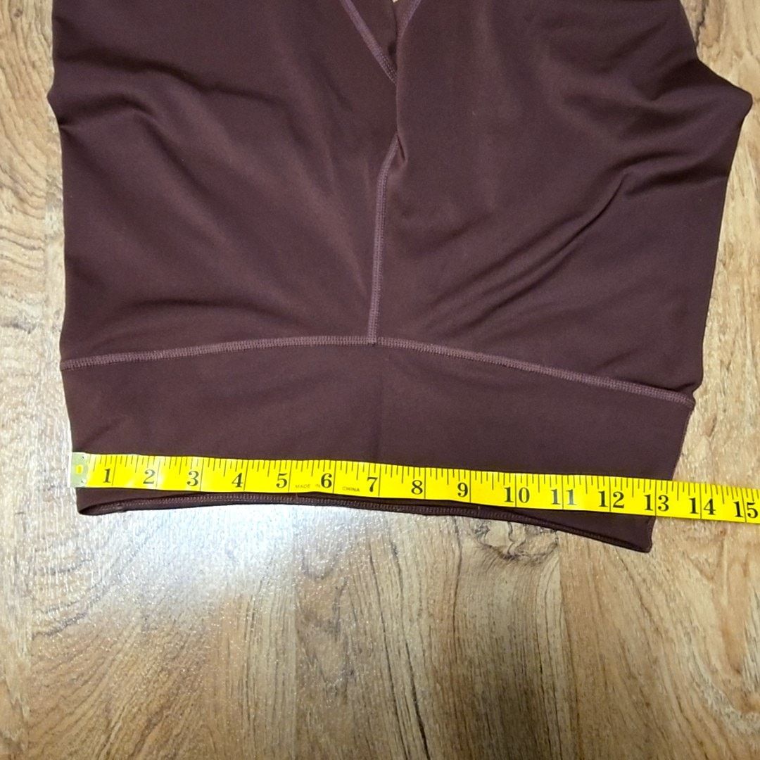 Nike Nike Dri-FIT Womens Leggings Brown Gym Activewear Pants M Size 25" / US 0 / IT 36 - 6 Thumbnail