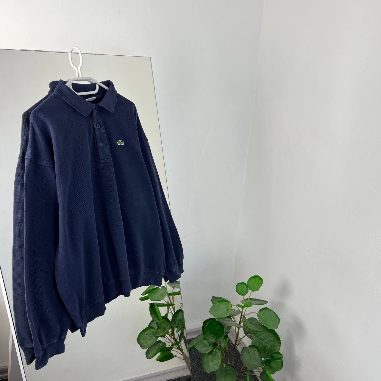 Lacoste Rugby Lacoste Vintage Mini Logo Sweatshirt 90s Size US XL / EU 56 / 4 - 1 Thumbnail