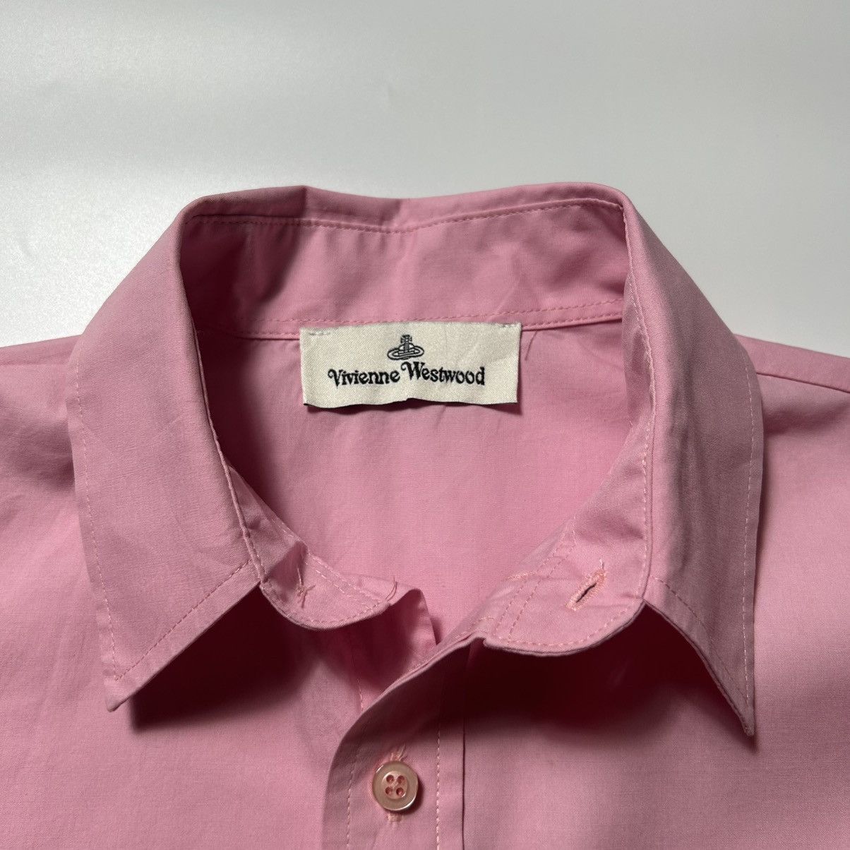Vivienne Westwood Vivienne Westwood Big Logo Button Up Shirt Size M / US 6-8 / IT 42-44 - 4 Thumbnail