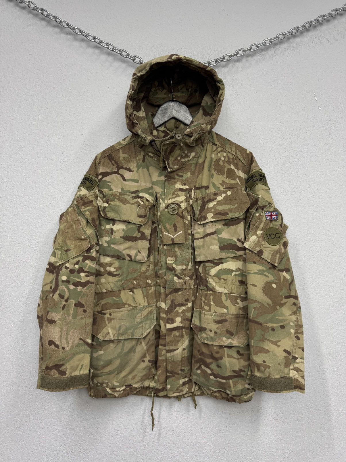 Marithe + Francois Girbaud Vintage Military Army British Jacket MA-1 90s Ralph Lauren Size US L / EU 52-54 / 3 - 1 Thumbnail