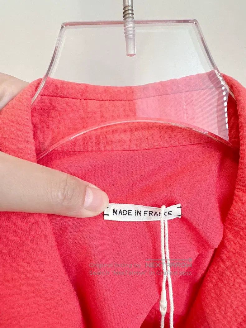 Hermes Hermes Watermelon Red Blazer Jacket Size XXS / US 00 / IT 34 - 3 Thumbnail