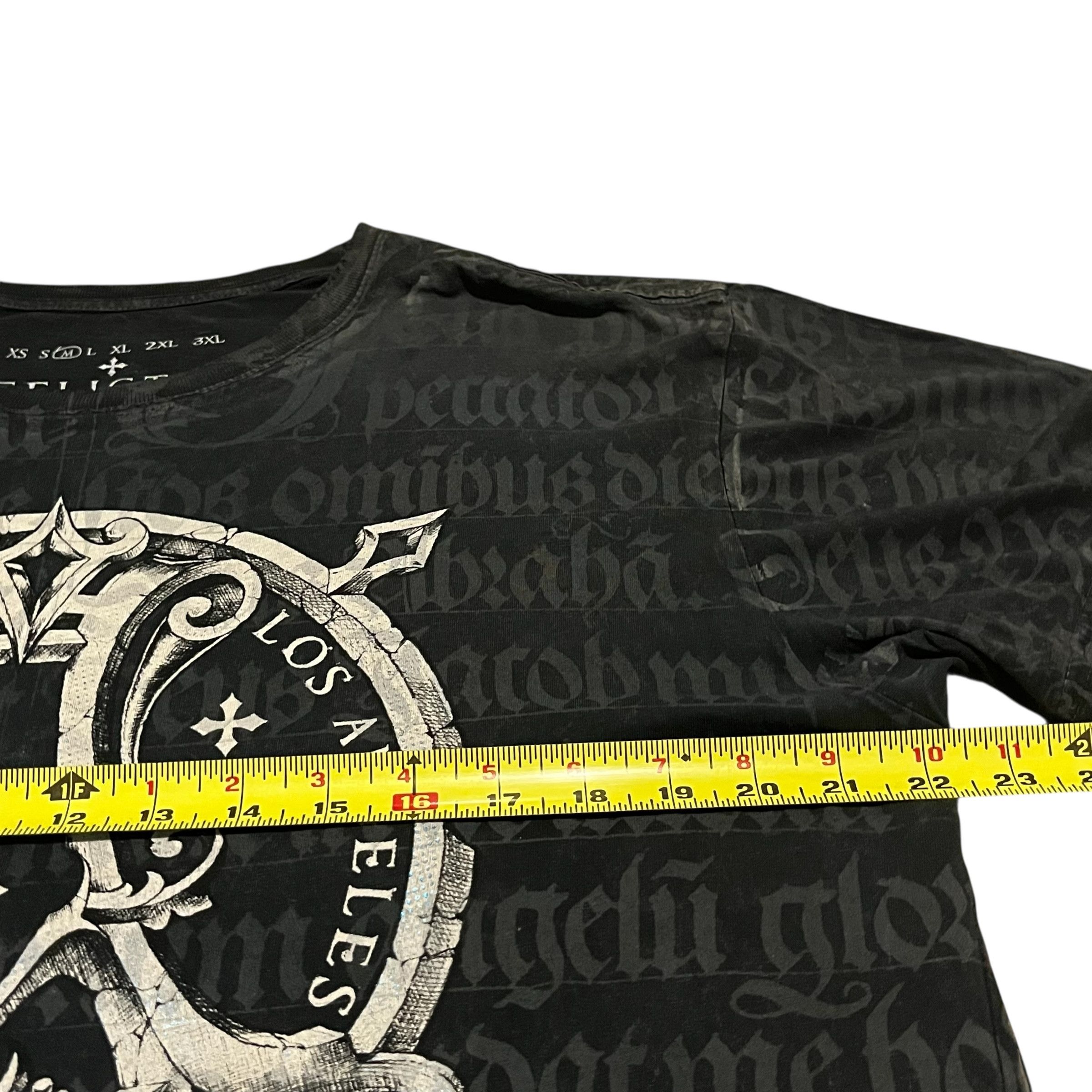 Affliction Affliction Los Angeles Cross AOP T Shirt Size US M / EU 48-50 / 2 - 4 Thumbnail