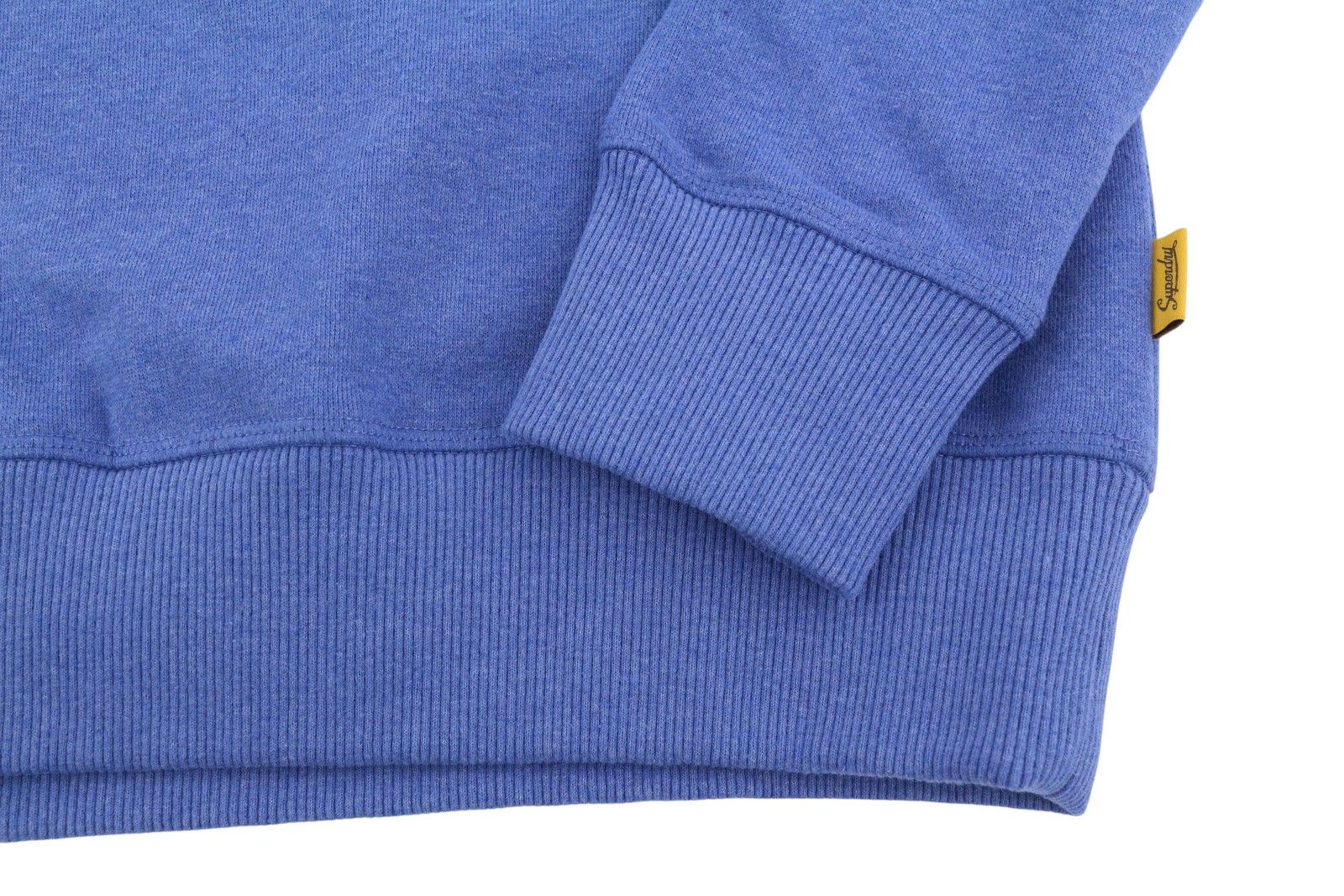 Superdry LO-FI OUTDOORS M Blue Melange Pullover 87119 Size US M / EU 48-50 / 2 - 5 Thumbnail