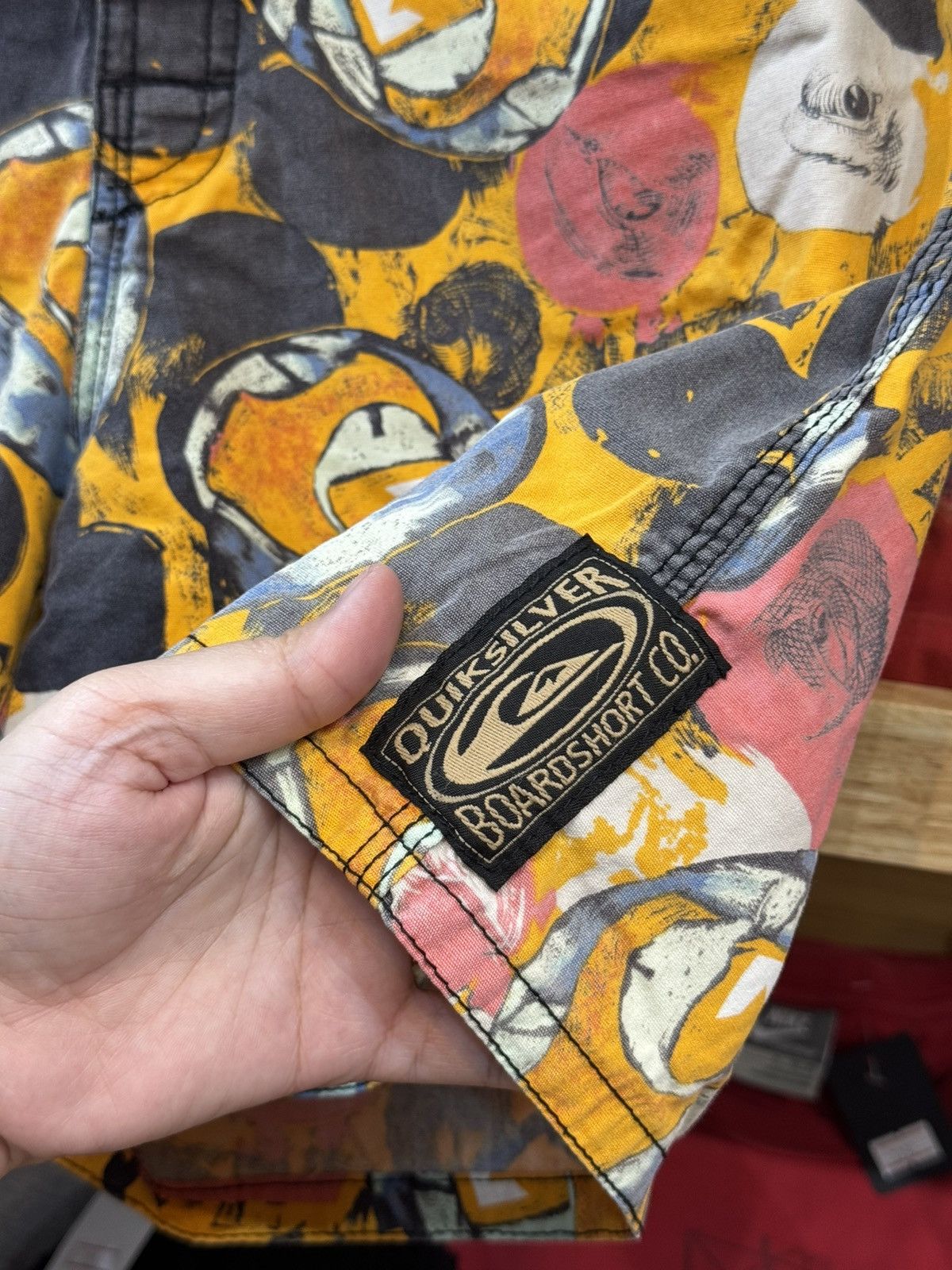 Quiksilver Vintage Quiksilver Surfboard Short 90's Short Pants Size US 31 - 4 Thumbnail