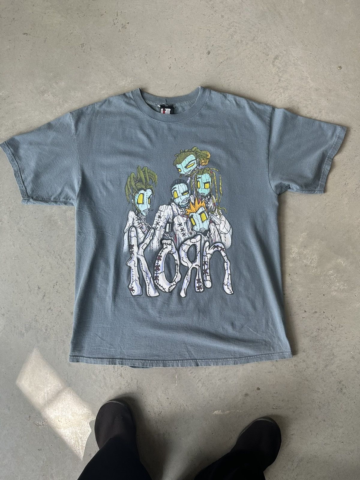 image of Vintage 90's Korn Tee in Blue, Men's (Size XL)