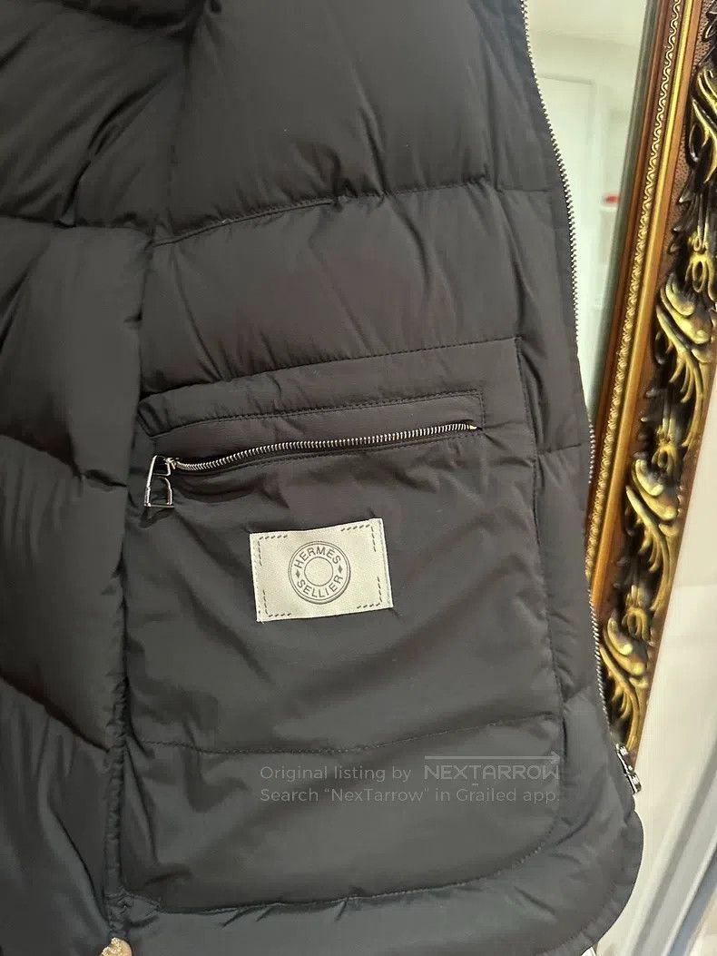 Hermes Hermes black short down jacket Size M / US 6-8 / IT 42-44 - 5 Thumbnail