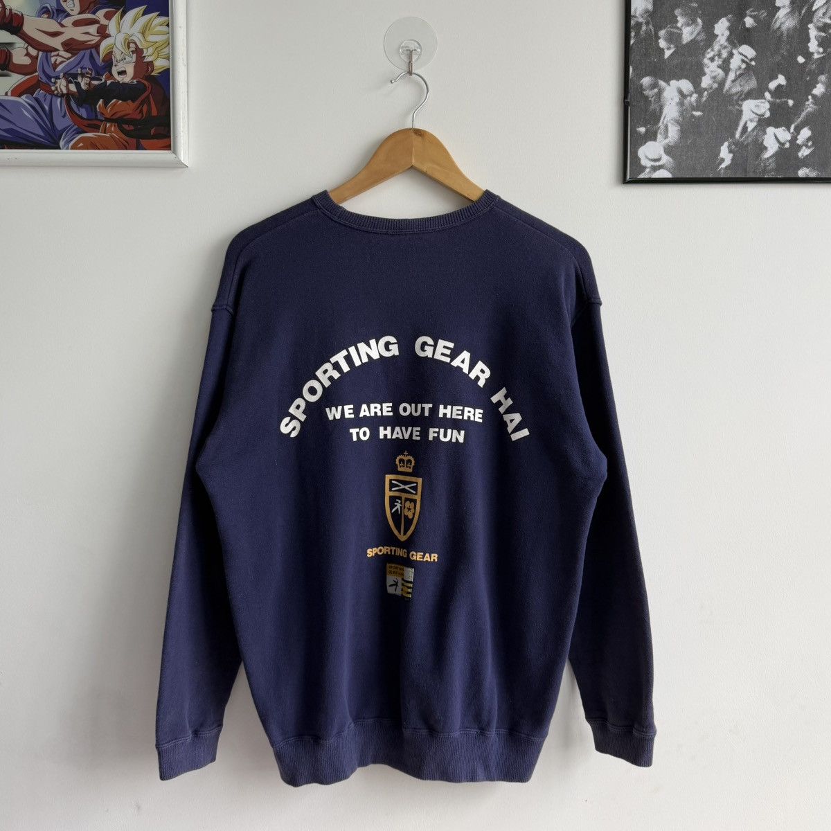 Hai Sporting Gear Vintage Hai Sporting Gear Sweatshirt Size US M / EU 48-50 / 2 - 1 Thumbnail