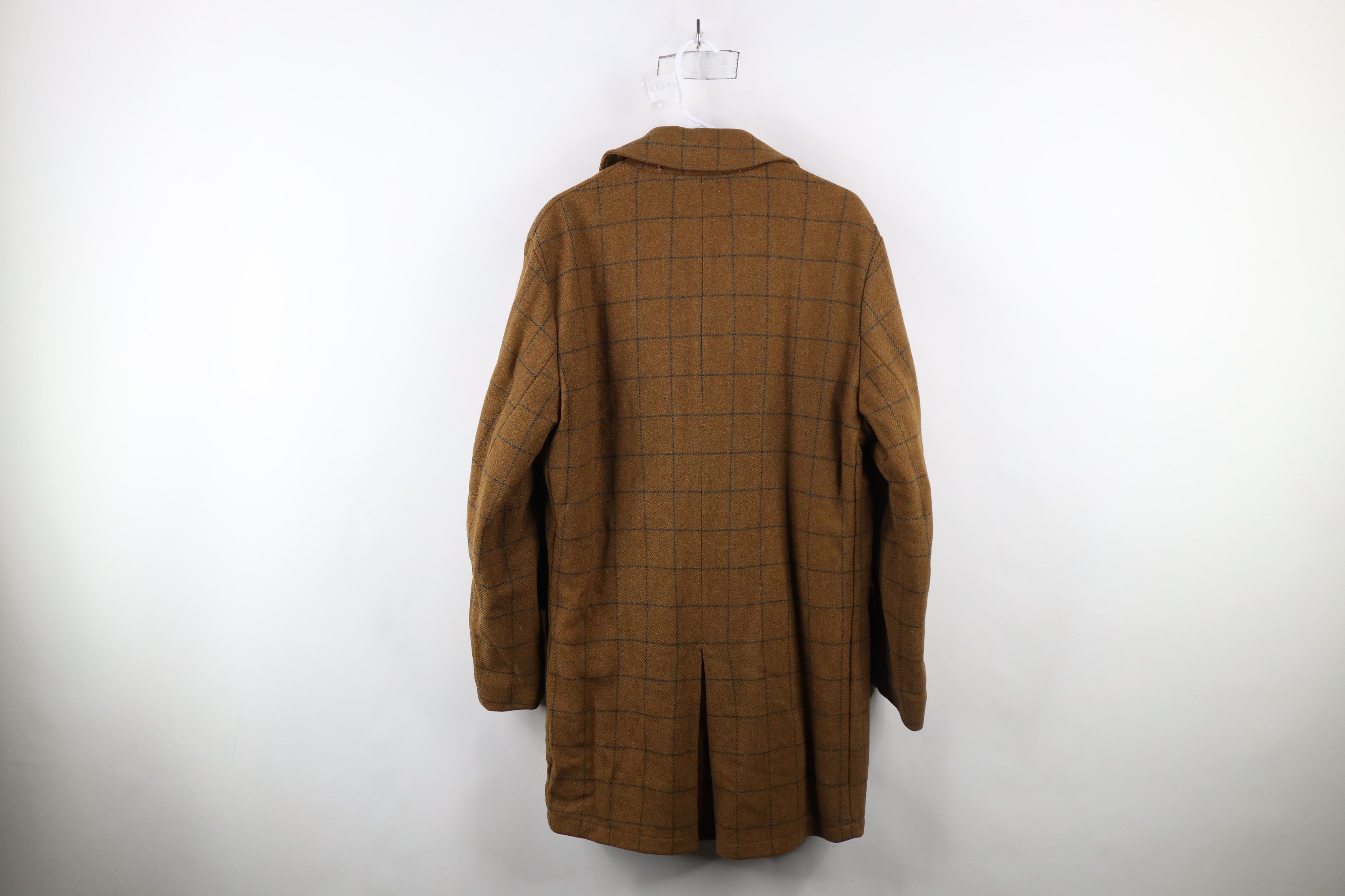 Vintage Vintage 60s 70s Lined Wool Double Breasted Jacket Coat USA Size US L / EU 52-54 / 3 - 12 Thumbnail