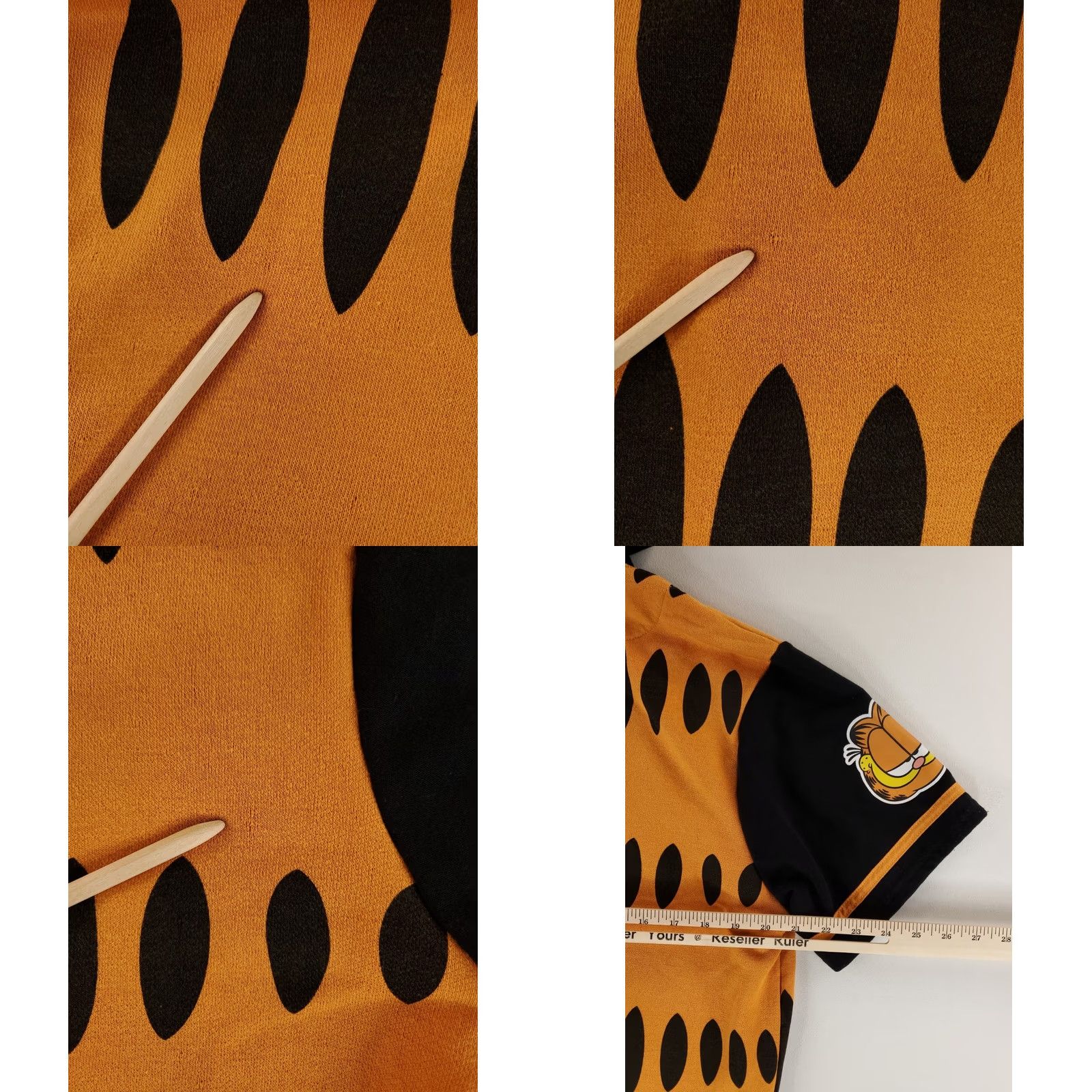 Hot Topic Hot Topic Garfield Shirt Hoodie Button Up Black Orange Mens L Multicolor Button Up Hoodie Mens L Garfield Shirt Hoodie Size US L / EU 52-54 / 3 - 9 Thumbnail
