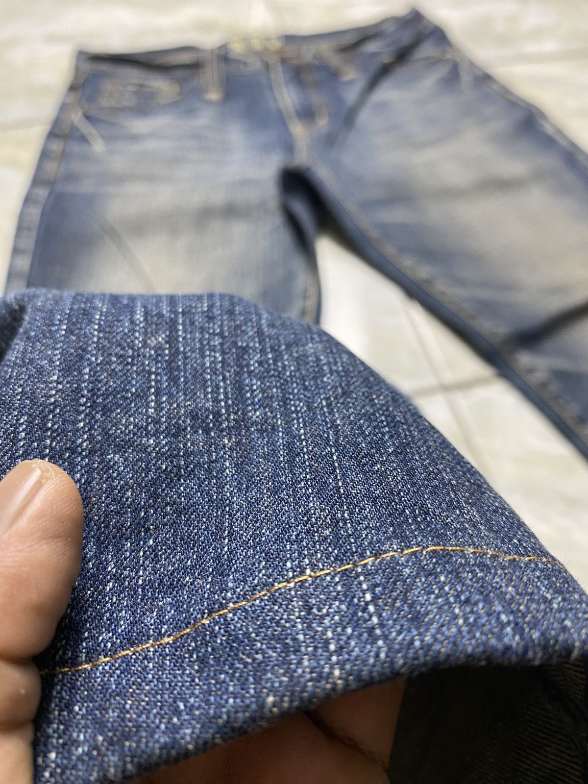 Japanese Brand Oniarai Devil@Satan Embroidered Jeans Size US 32 / EU 48 - 11 Thumbnail