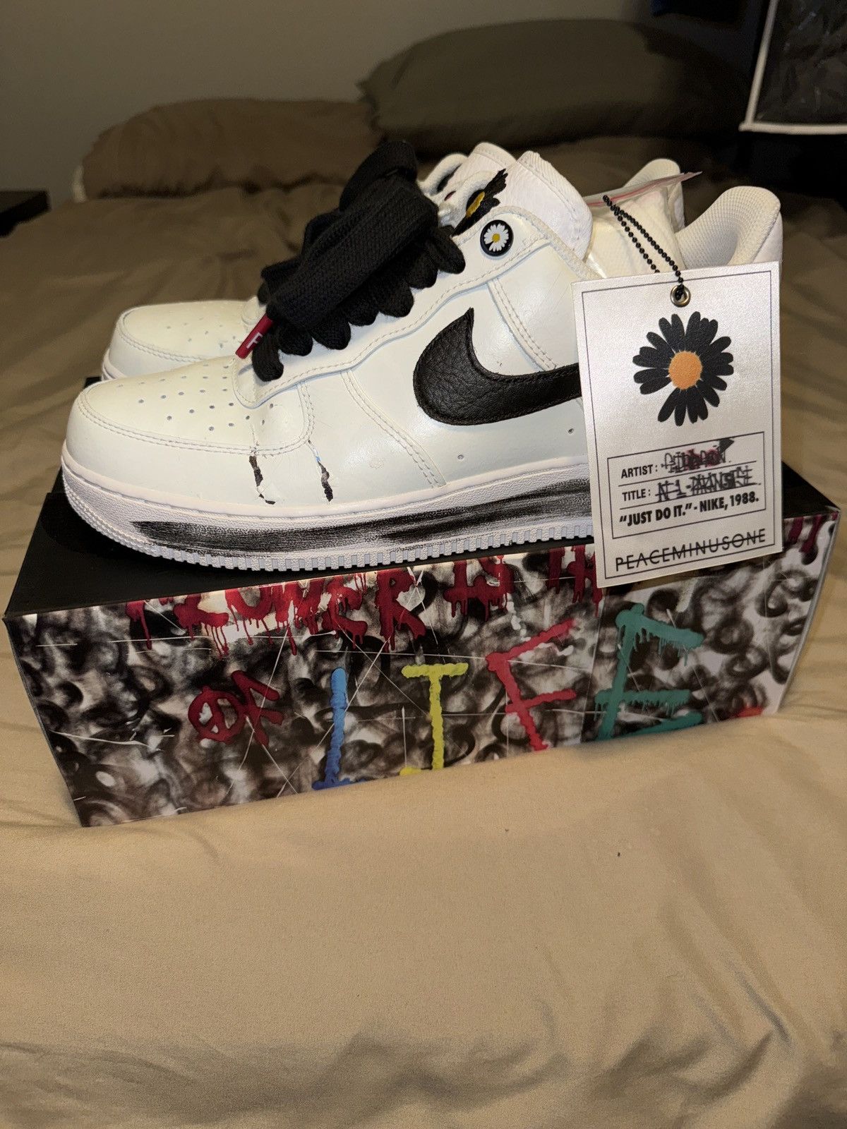 Nike Nike Air Force 1 G-Dragon Peaceminusone "Para Noise 2.0" Size US 10.5 / EU 43-44 - 1 Thumbnail