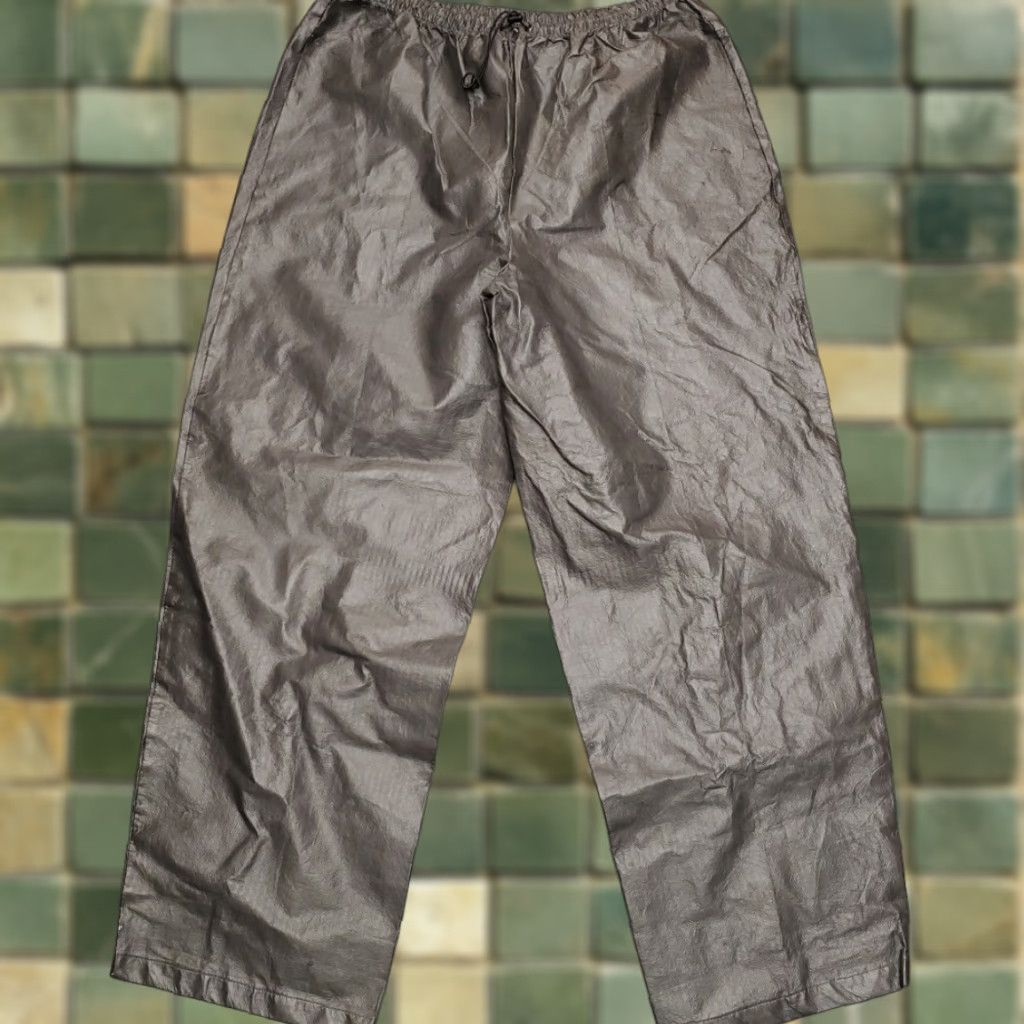 Vintage Frogg Toggs Pants Men 2XL Gray Waterproof Baggy Rain Lightweight Packable Hiking Rain Pants Mens 2XL Gray Waterproof Baggy Frogg Toggs pants Size US 39 - 1 Thumbnail