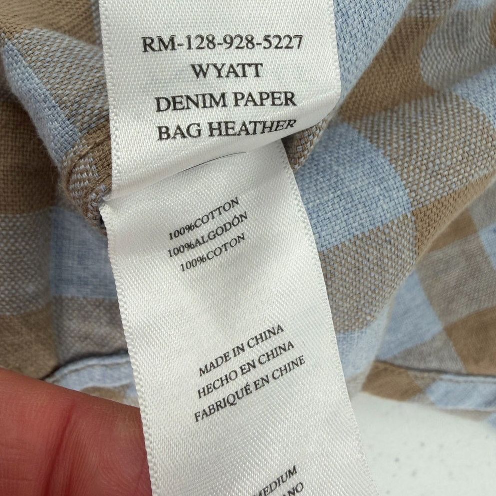 Rails NWT Rails Wyatt Denim Paper Bag Heather Button Down Shirt Size US M / EU 48-50 / 2 - 6 Thumbnail