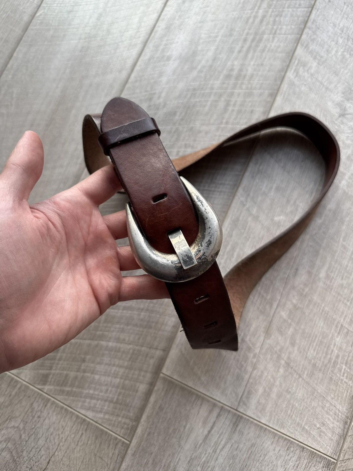 If Six Was Nine VINTAGE Y2K JAPANESE BELT ALT GOTH PUNK RAVE KANYE STYLE Size ONE SIZE - 3 Thumbnail