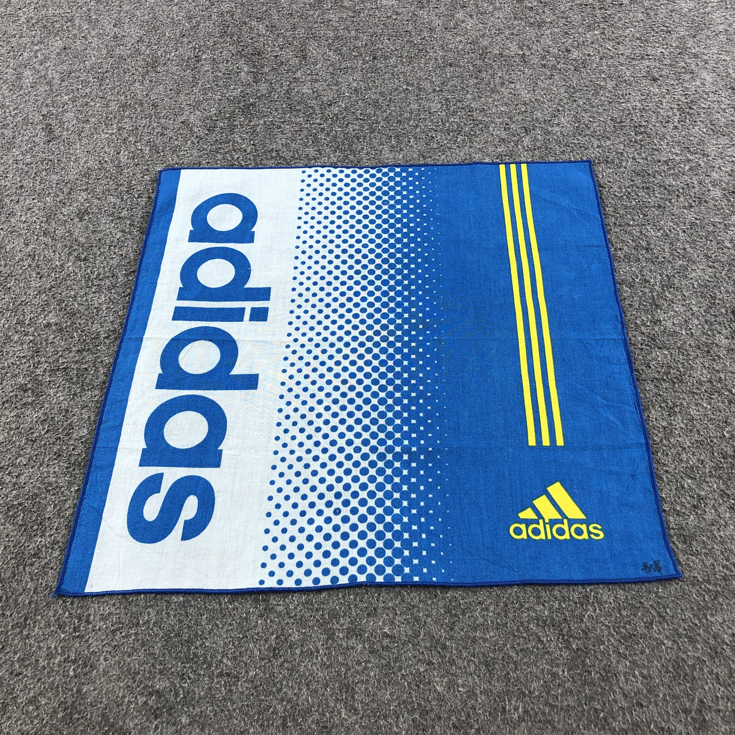 Vintage Adidas Handkerchief Neckerchief Bandana H1419 Size ONE SIZE - 1 Thumbnail
