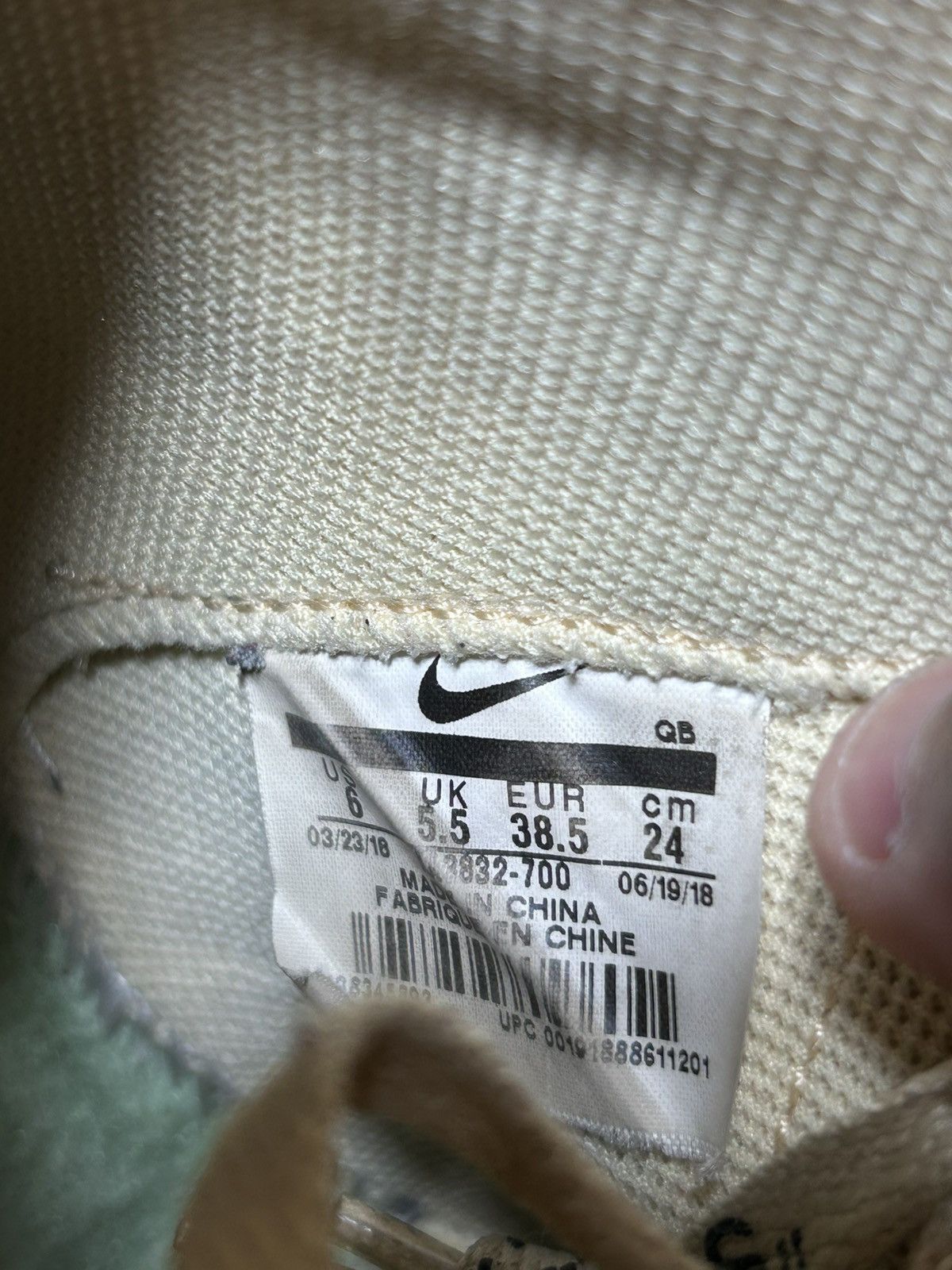 Nike × Off-White Nike blazer offwhite hallows eve Size US 6 / EU 39 - 10 Thumbnail