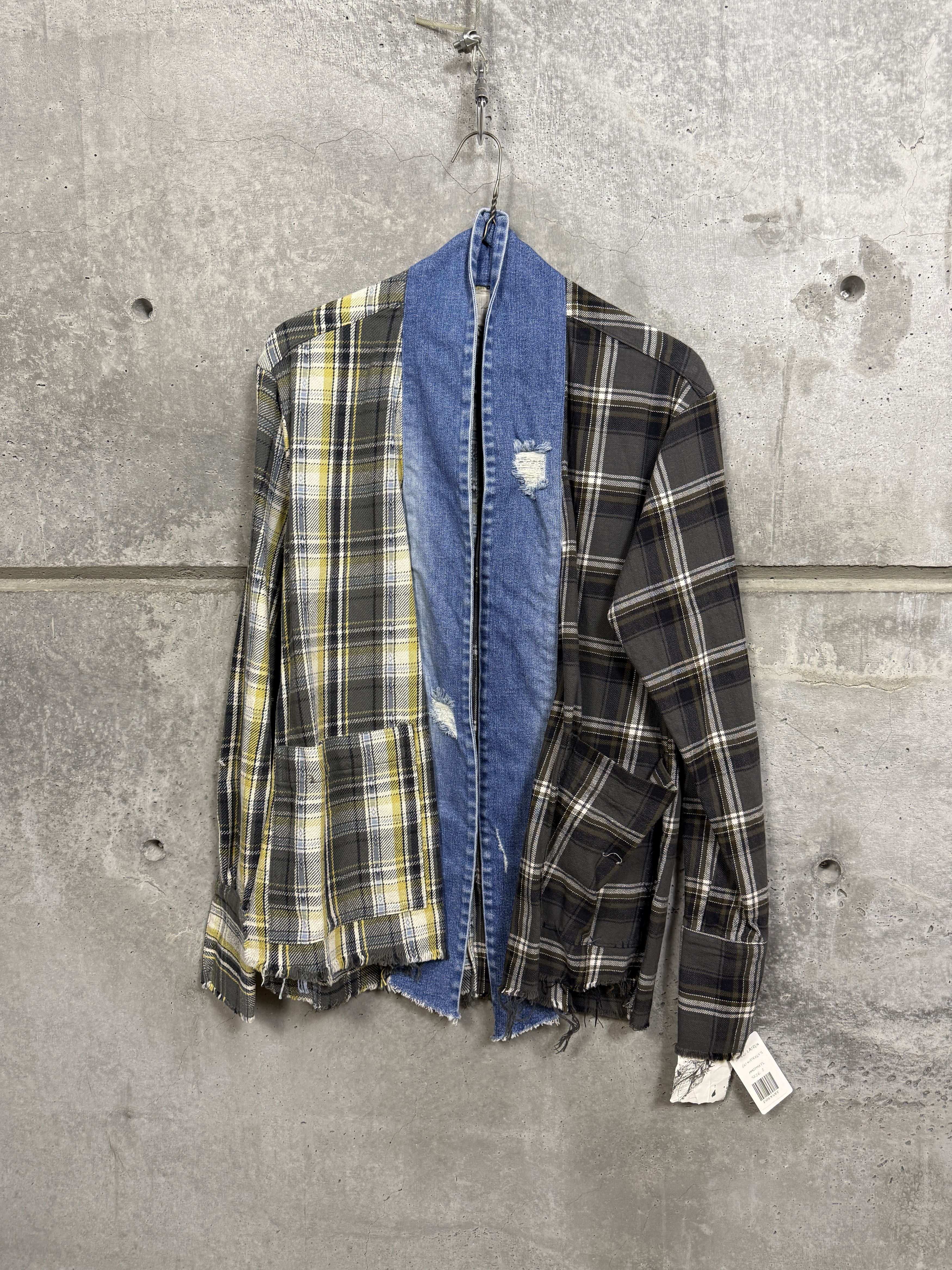 Greg Lauren $1150 Greg Lauren Mixed Plaid GL1 w/ Pockets Size US M / EU 48-50 / 2 - 3 Thumbnail