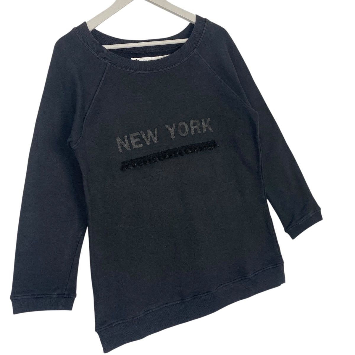 Other Vintage New York Crewneck Sweatshirt Black Pullover Size L Size US L / EU 52-54 / 3 - 3 Thumbnail