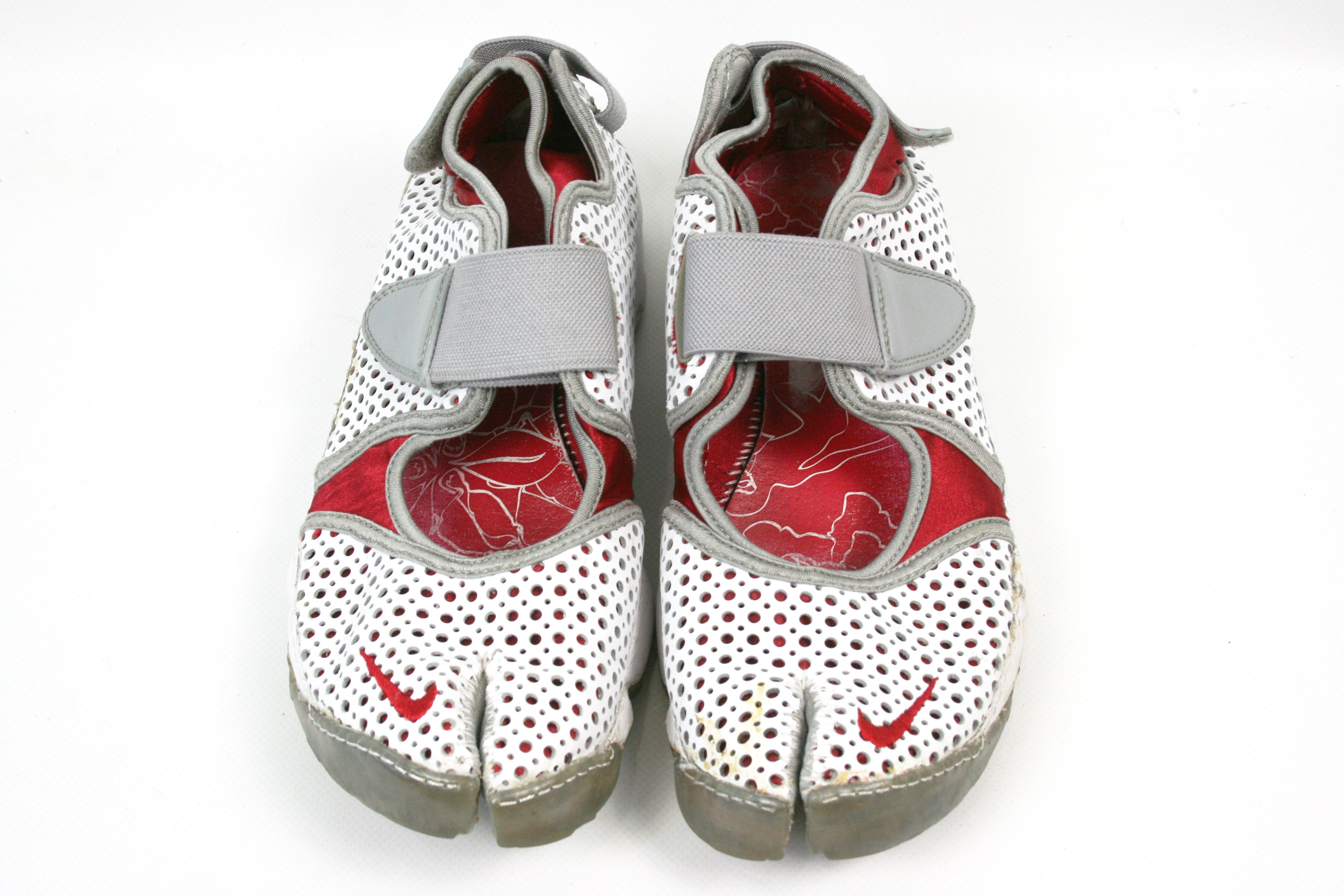 Nike 2008 Perforated Leather Ninja Rift Tabi Y2K Sandals Size US 10 / IT 40 - 6 Thumbnail