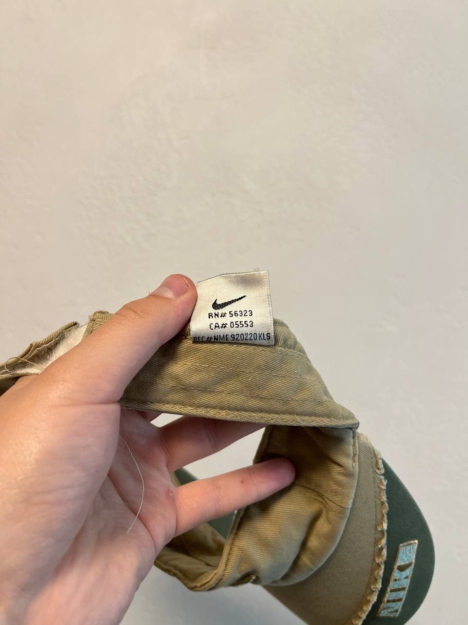Nike Vintage Nike Tennis Cap Distressed Streetwear Size ONE SIZE - 4 Thumbnail
