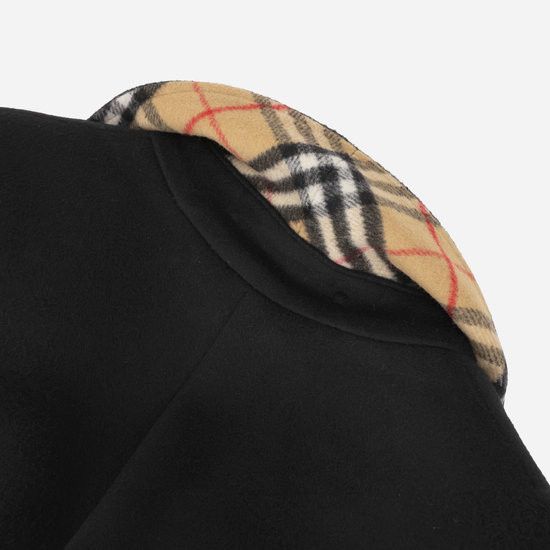 Burberry o1w1db10426 Wool Cashmere Coat in Black Size XL / US 12-14 / IT 48-50 - 5 Thumbnail