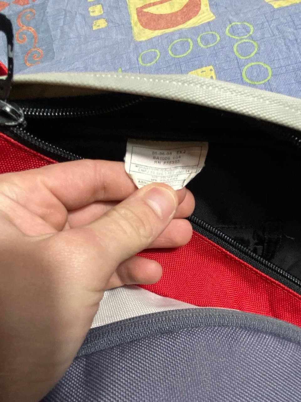 Nike × Vintage 00s Vintage Nike Bag Swoosh Logo Size ONE SIZE - 7 Thumbnail