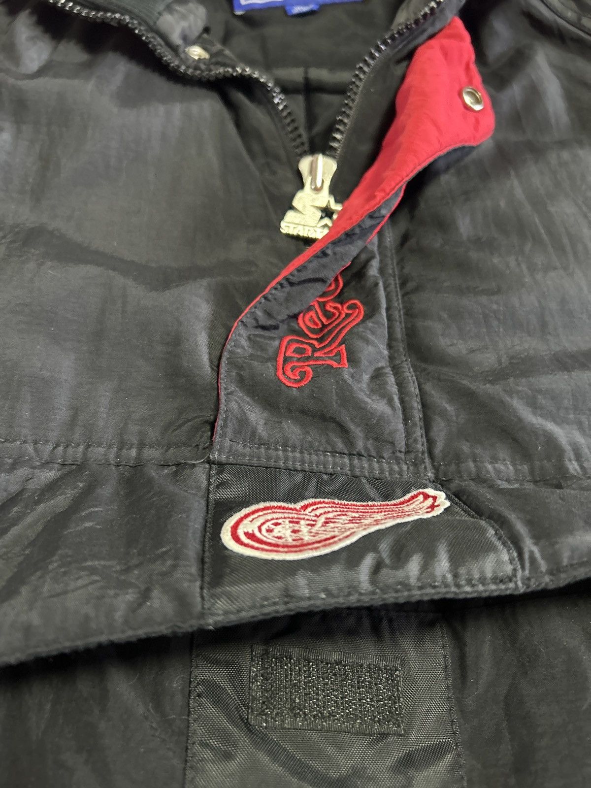 Starter Detroit red wings pullover jacket Size US M / EU 48-50 / 2 - 4 Thumbnail