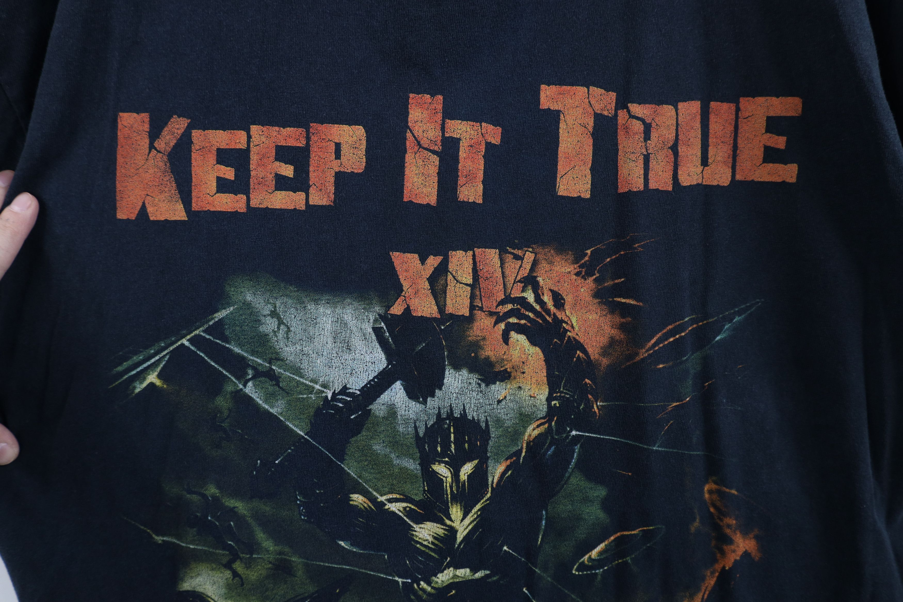 Vintage Vintage Keep It True XIV Metal Rock Band Tour T-Shirt Black Size US XL / EU 56 / 4 - 5 Thumbnail