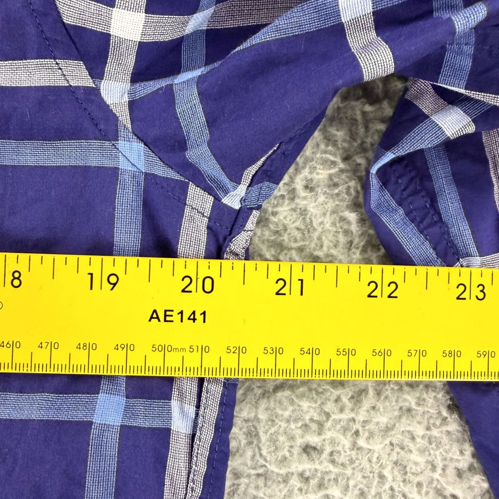 Frank & Eileen Frank & Eileen Paul Button-Up Shirt Mens Medium Blue Plaid Long Sleeve Cotton Size US M / EU 48-50 / 2 - 5 Thumbnail