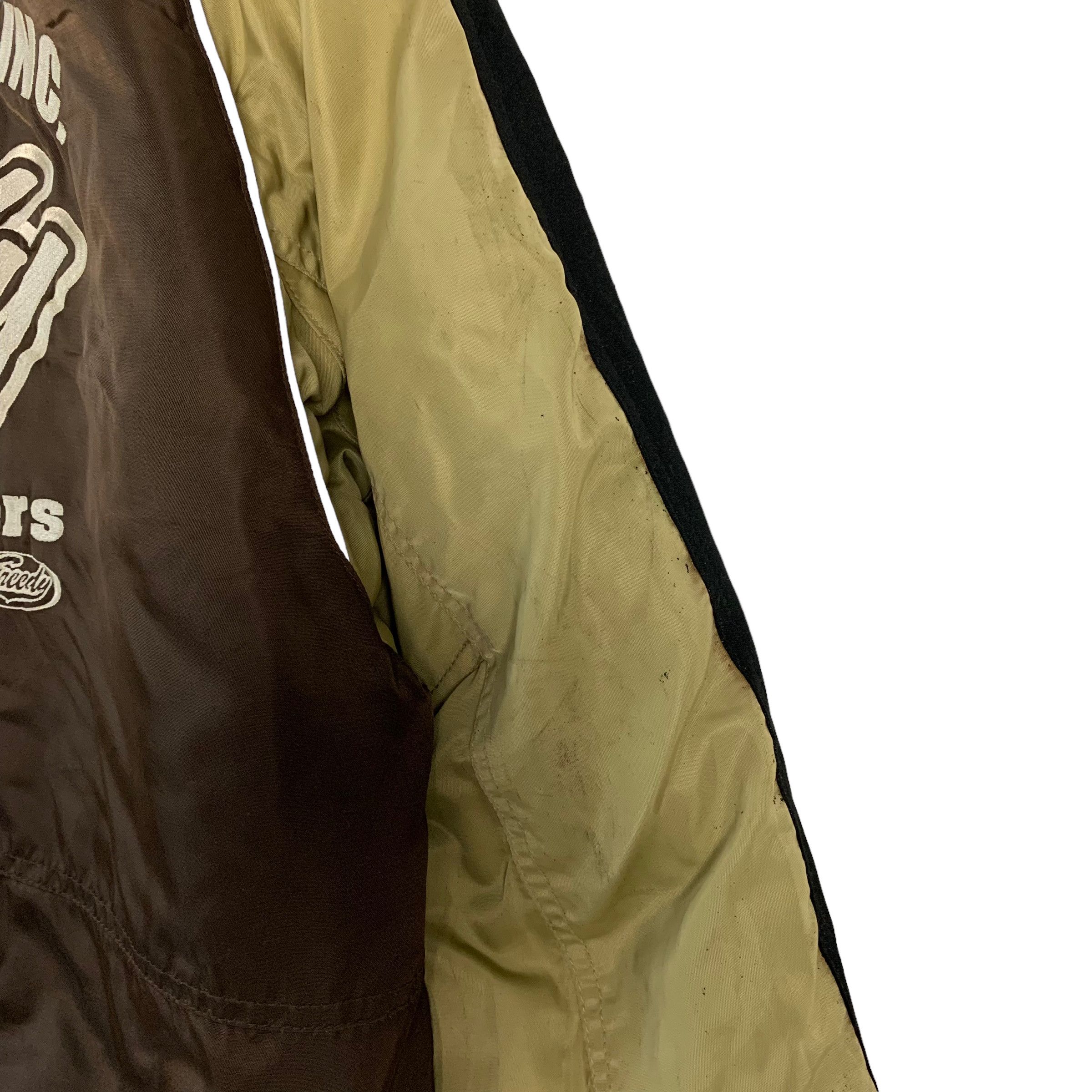 Japanese Brand Vintage Greedy Racing Motorcycle Jacket Size US M / EU 48-50 / 2 - 8 Thumbnail
