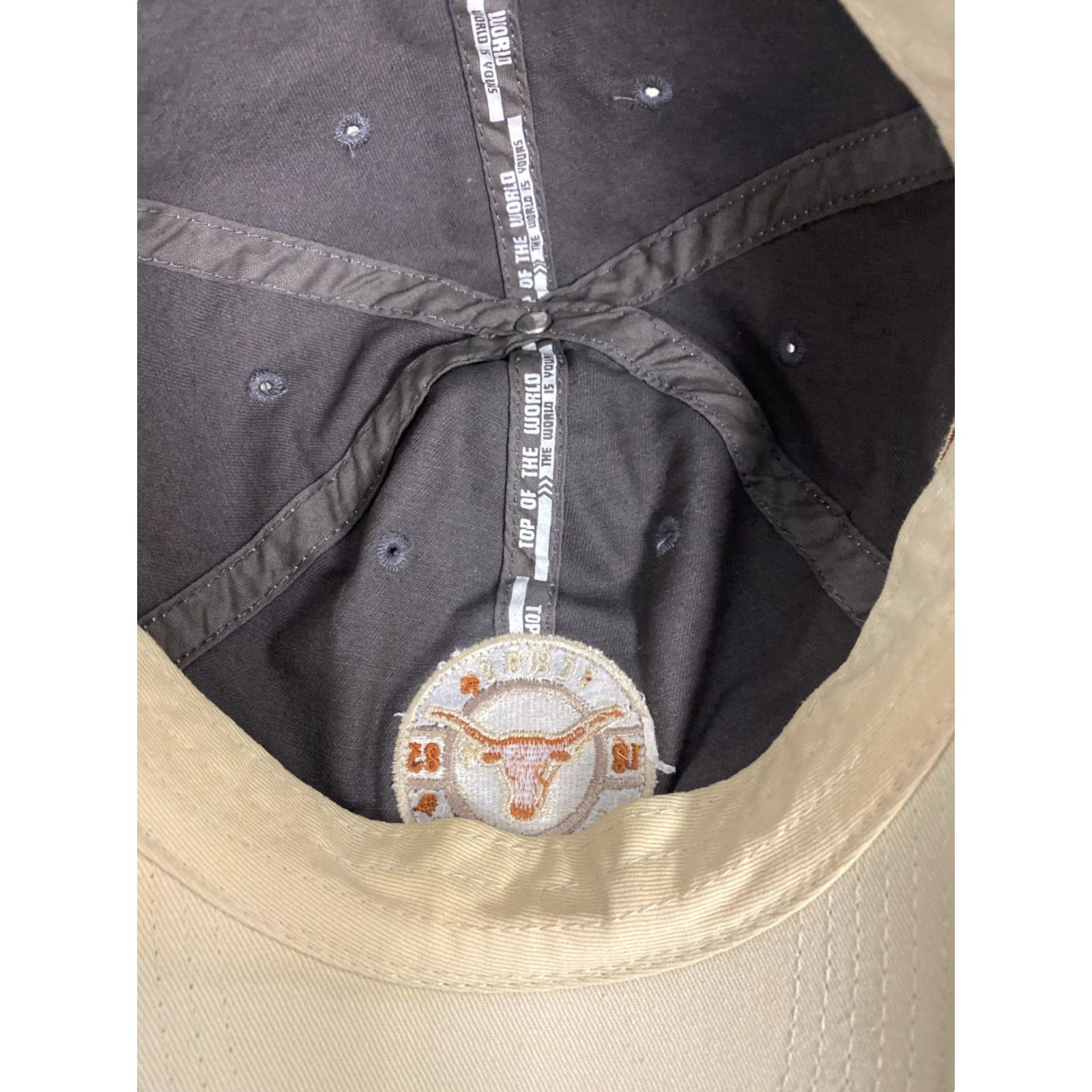 Top Of The World VINTAGE Texas Longhorns Hat Unisex Adults Baseball Cap Logo Adjustable Orange Size ONE SIZE - 7 Thumbnail