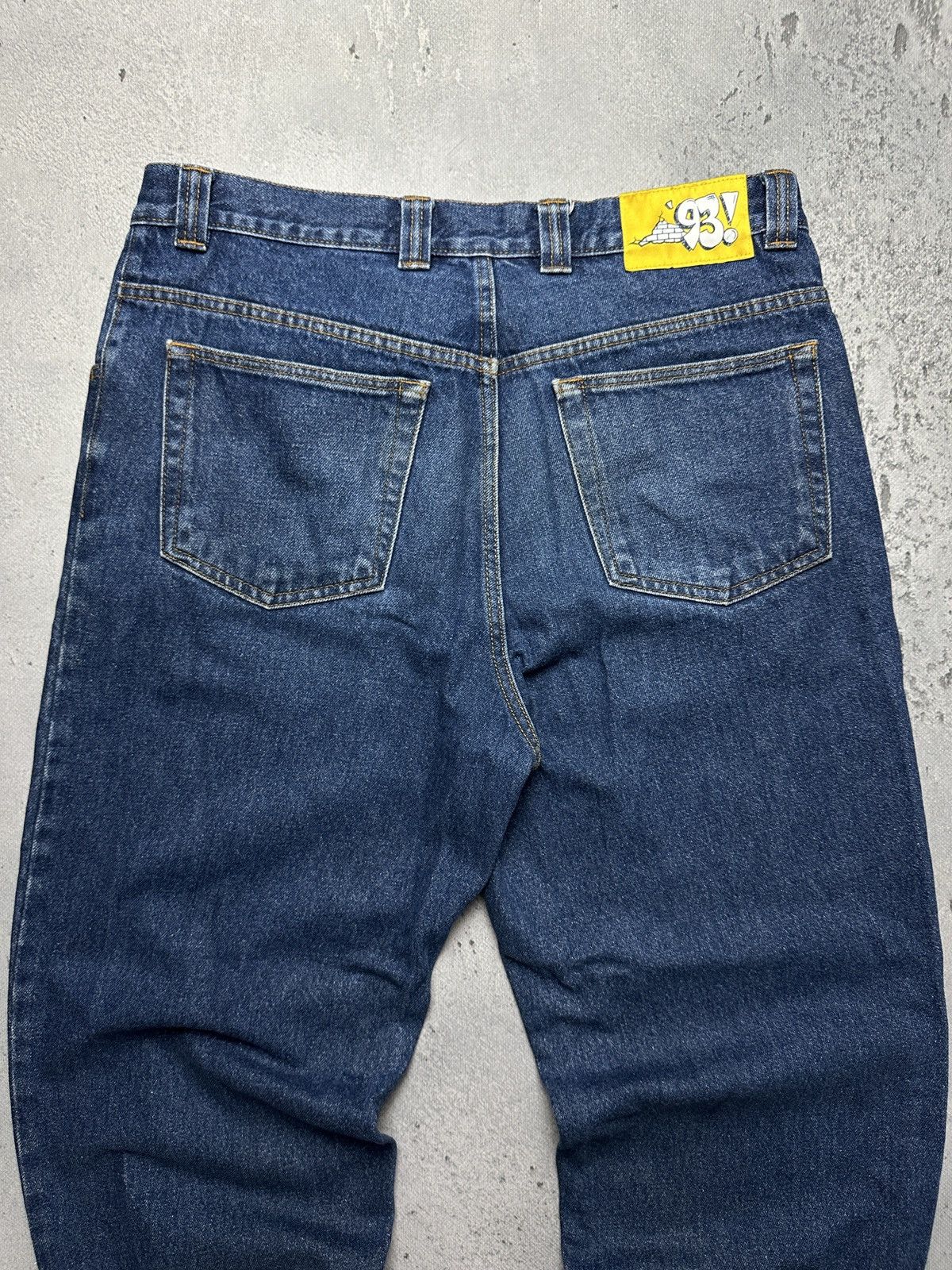 If Six Was Nine Polar Skate Co 93! Denim Rap Jeans Hype y2k Vintage 32x32 Size US 32 / EU 48 - 8 Thumbnail
