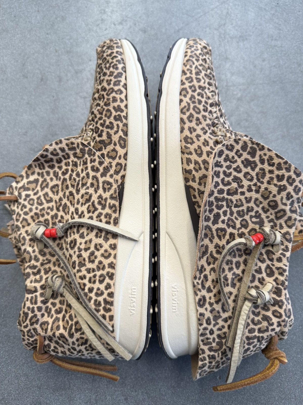 Visvim Visvim FBT Lmao Folk Moccasin Leopard Print Shoes Size 9 Size US 9 / EU 42 - 4 Thumbnail