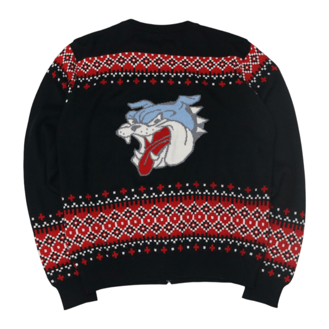 Hysteric Glamour HYSTERIC GLAMOUR Bulldog Knit Zip-Up Size ONE SIZE - 1 Thumbnail