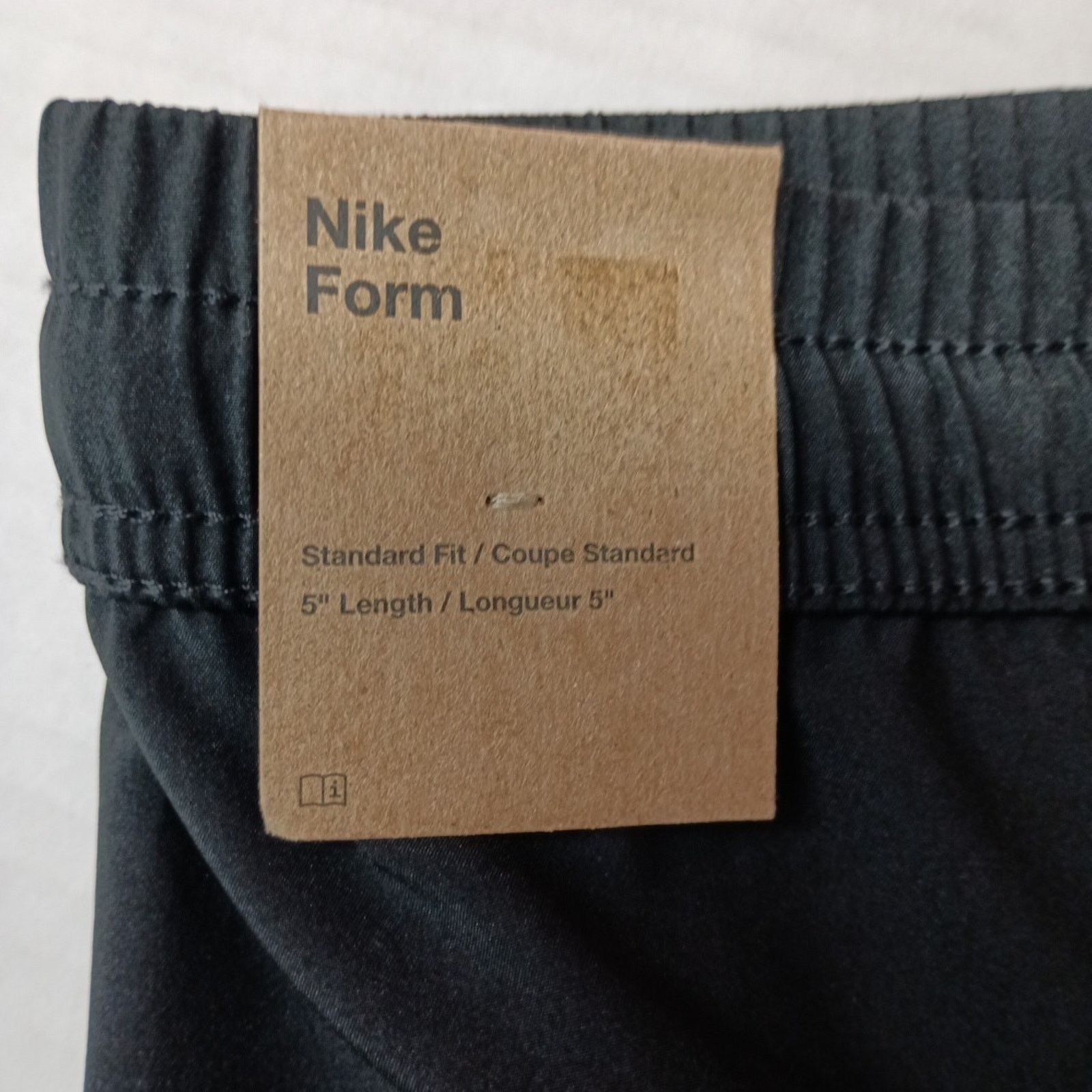 Nike Nike Form Men's Dri-FIT Unlined Versatile Shorts Black 4XLT Size US 44 / EU 60 - 7 Thumbnail