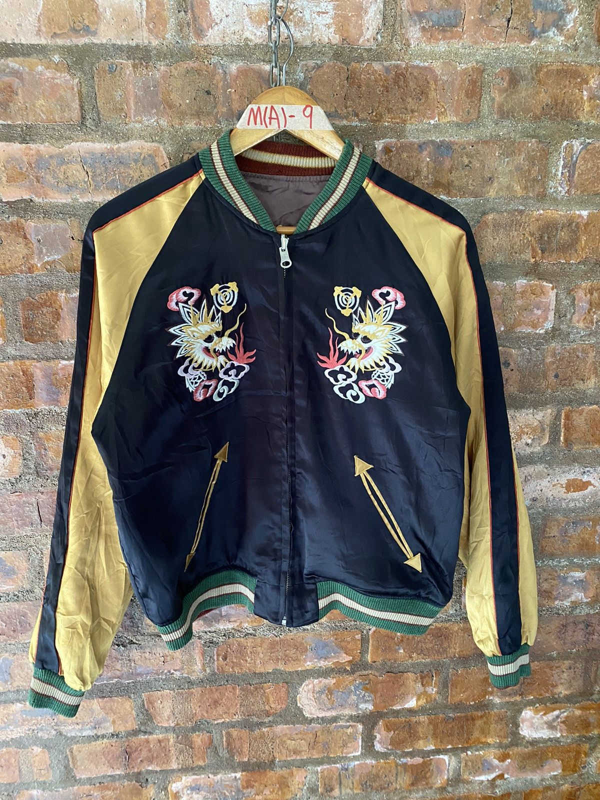 ジャケット・アウター Sugarcane Toyo Enterprise Reversible 90s 1990s Toyo Tailor Sugarcane sukajan reversible Jacket