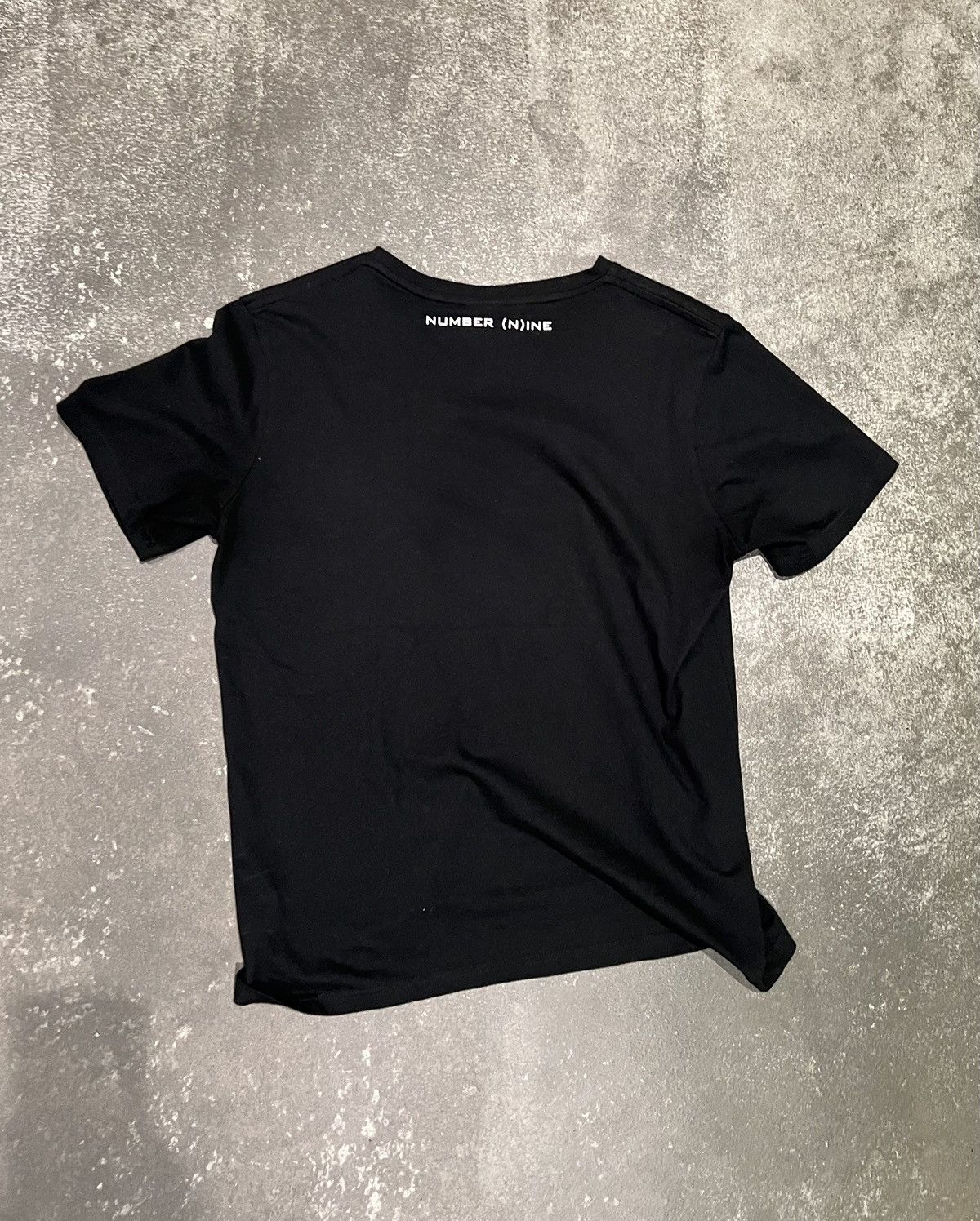 NUMBER (N)INE WELCOME TO THE SHADOW期 TEE NUMBER (N)INE SS06 Welcome To The Shadow Necklace Cross Tee