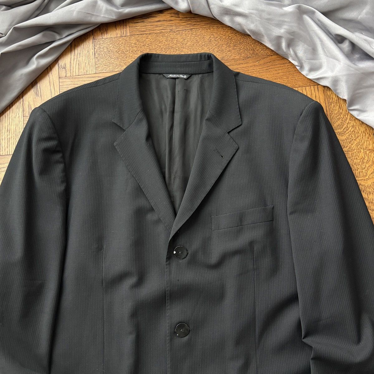 Jean Paul Gaultier × Vintage 1990s Jean Paul Gaultier Suit Jacket 90s Vintage Blazer JPG Size 44R - 12 Thumbnail