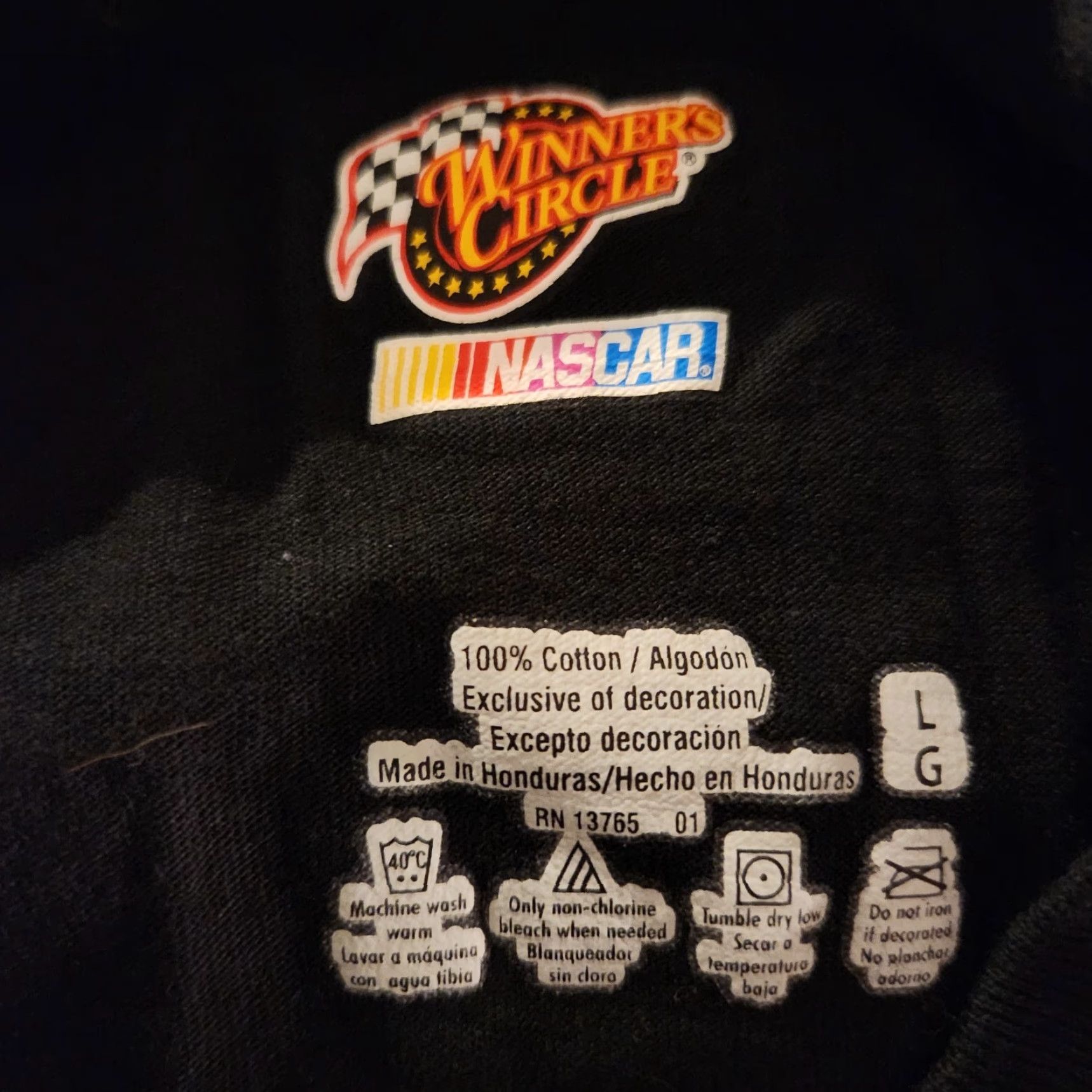 Doublet Dale Earnhardt Winners Circle Black T-Shirt Double Side Graphic Mens Large Size US L / EU 52-54 / 3 - 5 Thumbnail